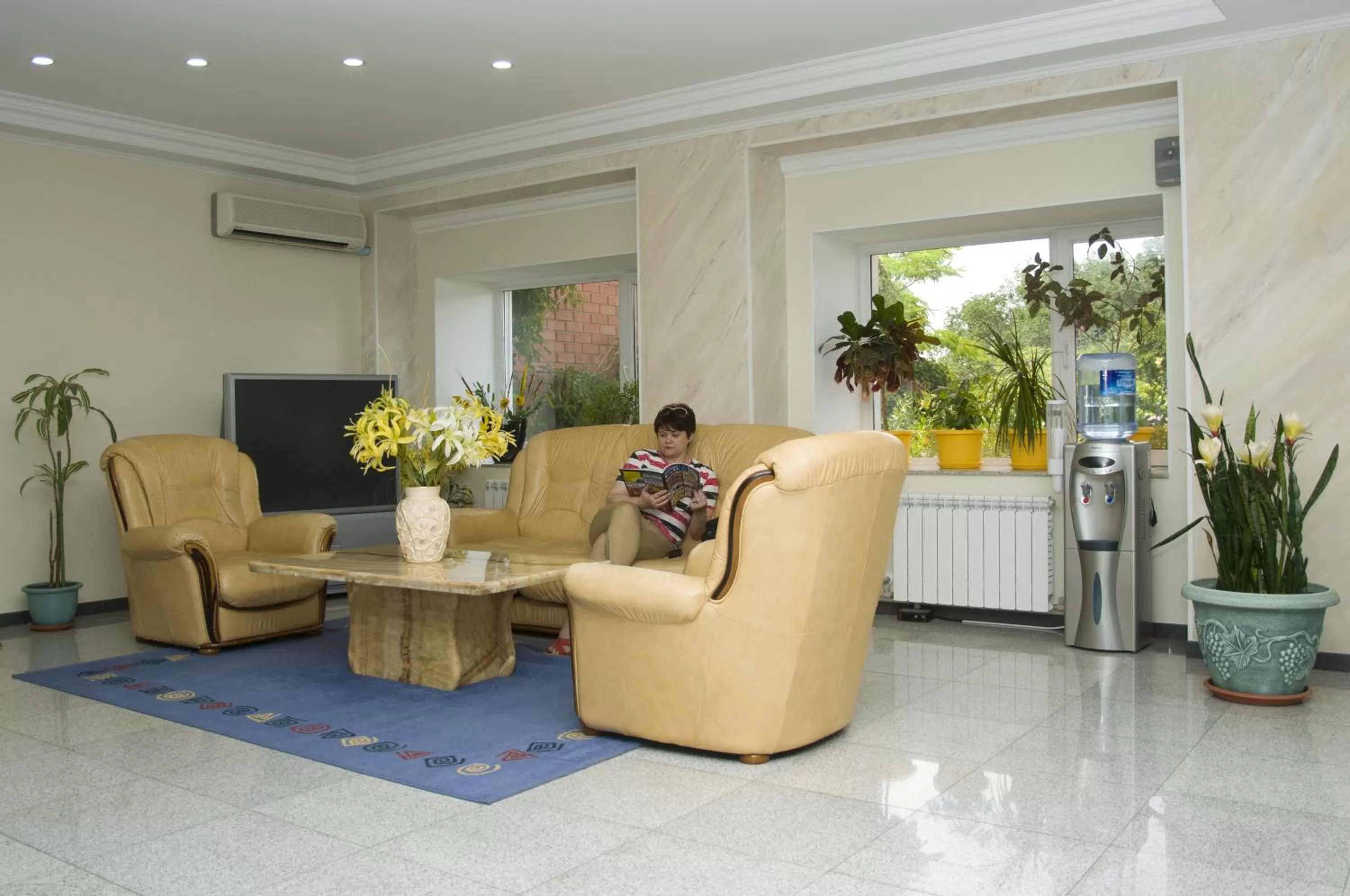 Lounge or bar, Lobby/Reception in Rahat Hotel