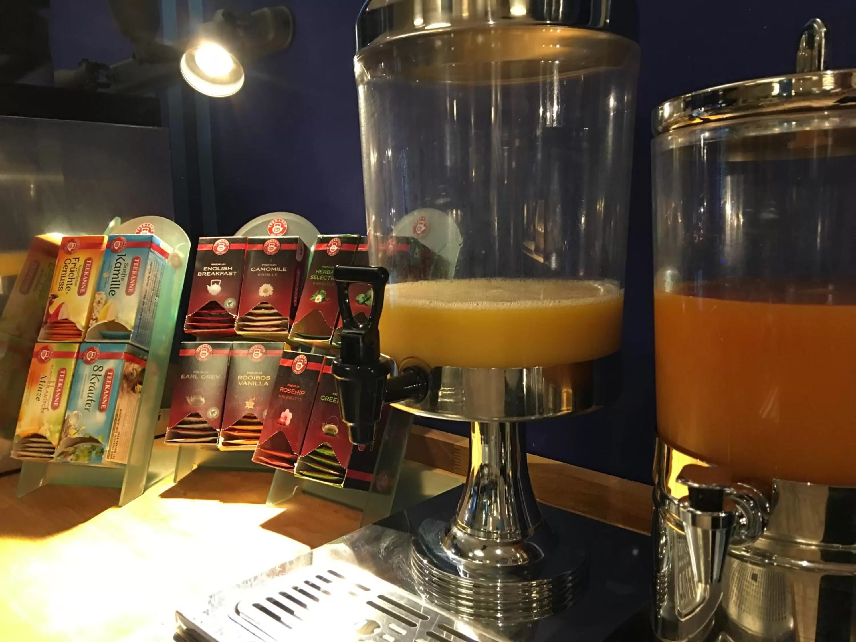 Non alcoholic drinks in Hotel Continental