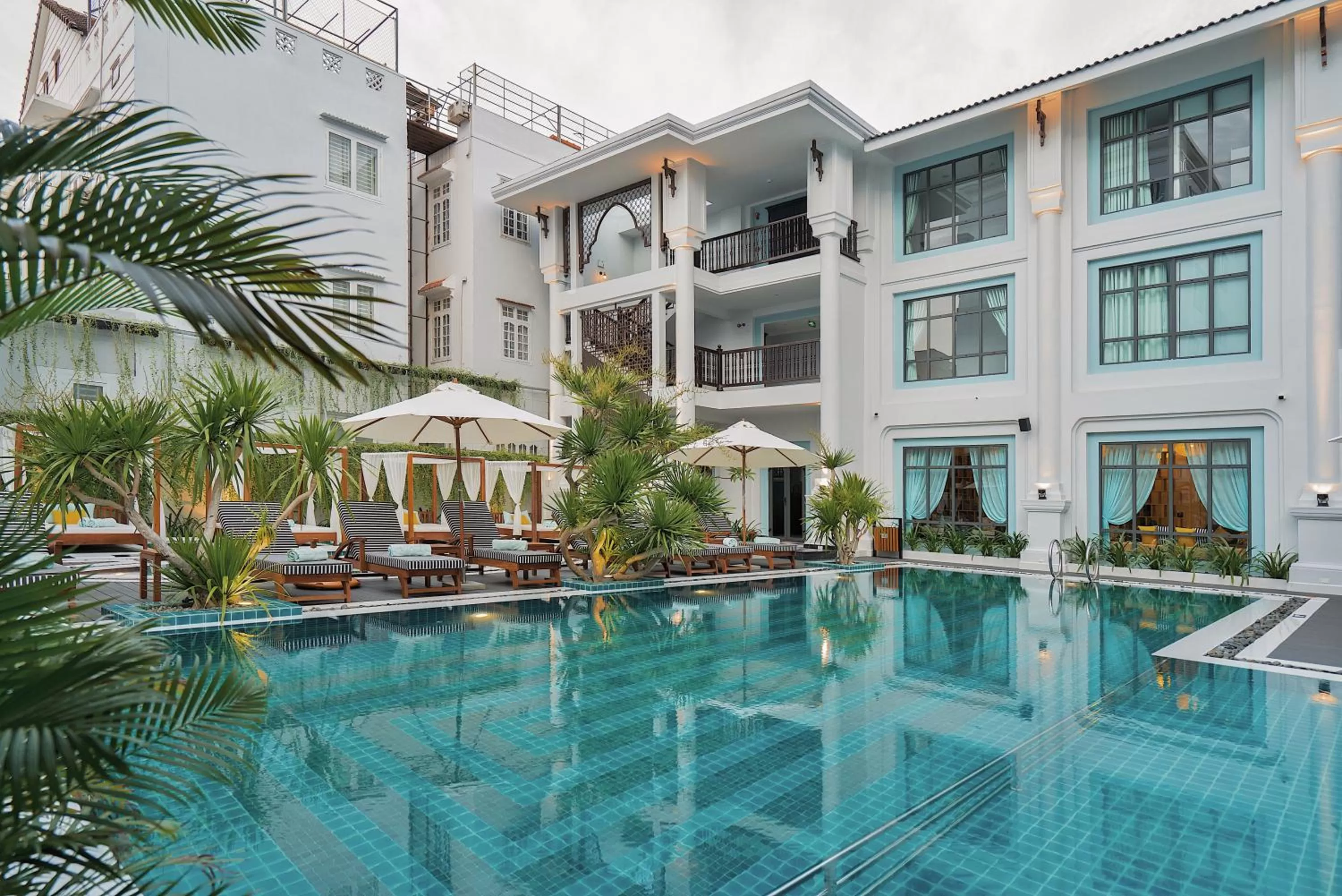 Swimming pool in Anio Boutique Hotel Hoian