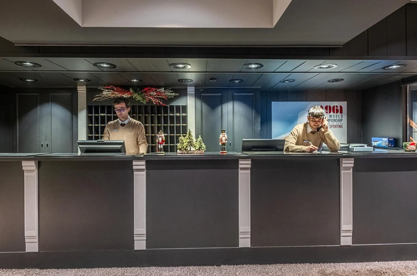 Lobby or reception in Hotel Sporting