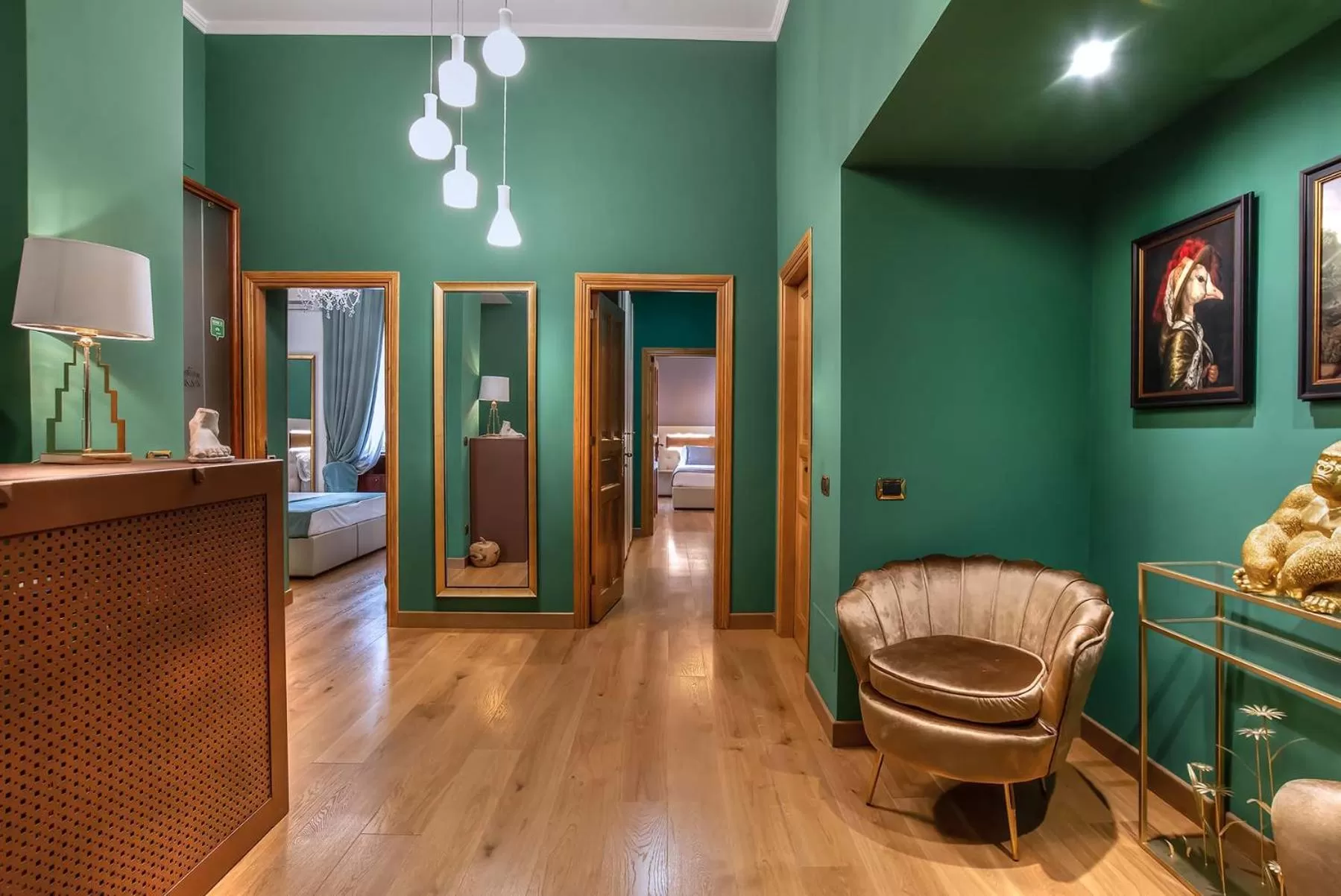 Lobby or reception in Hotel Paba