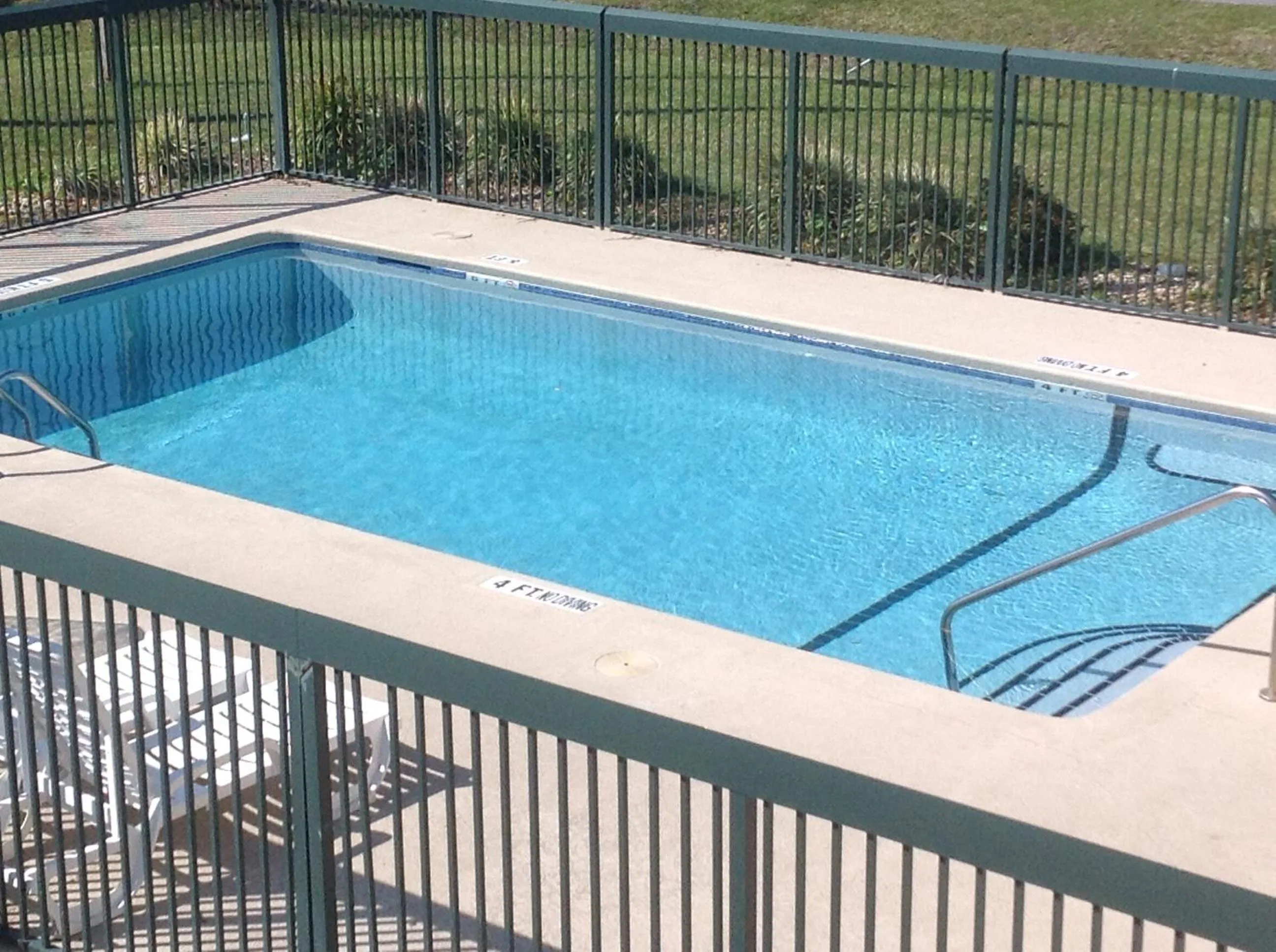 Swimming pool in Super 8 by Wyndham Brunswick South I-95