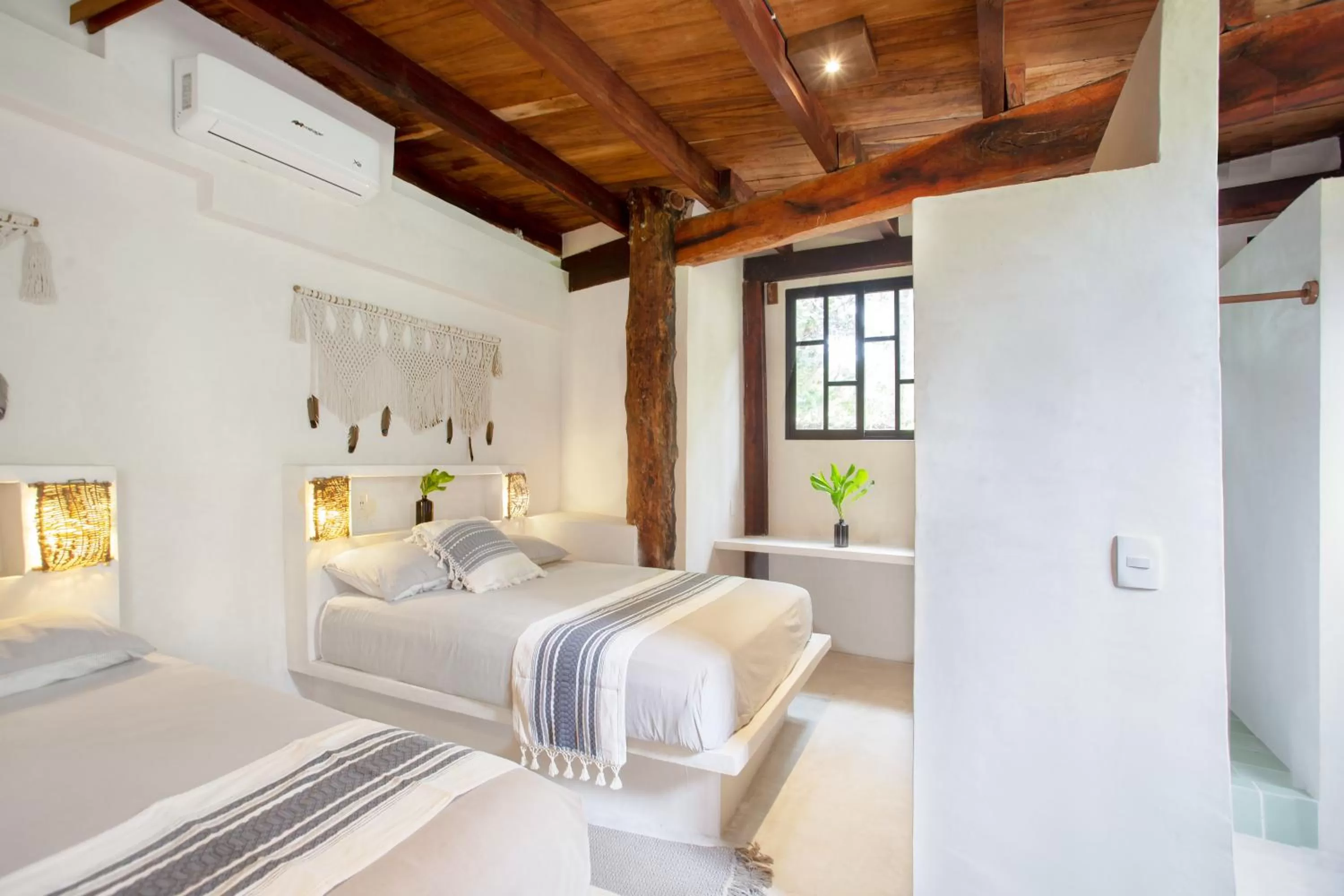 Bed in Amansala Resort