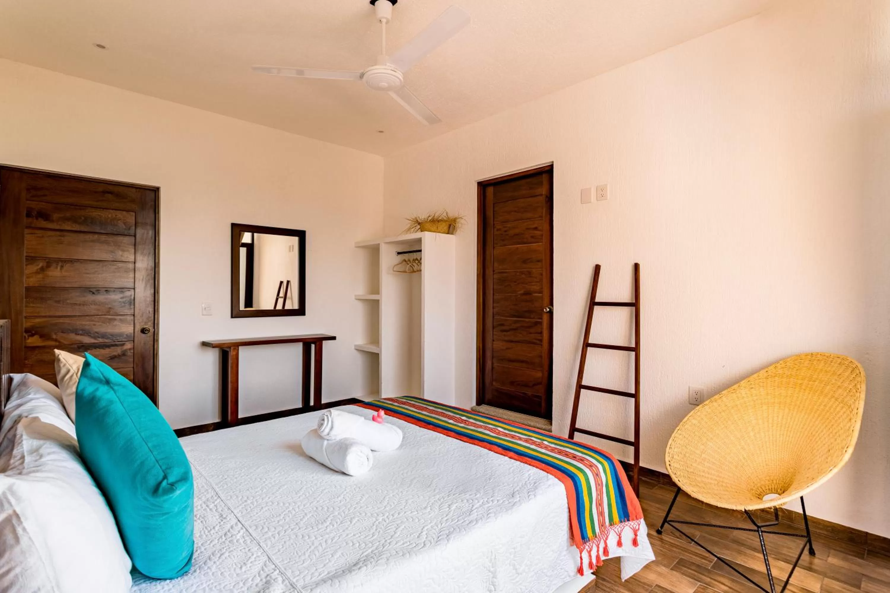 Bed in Punta Kai Hotel & Hostal