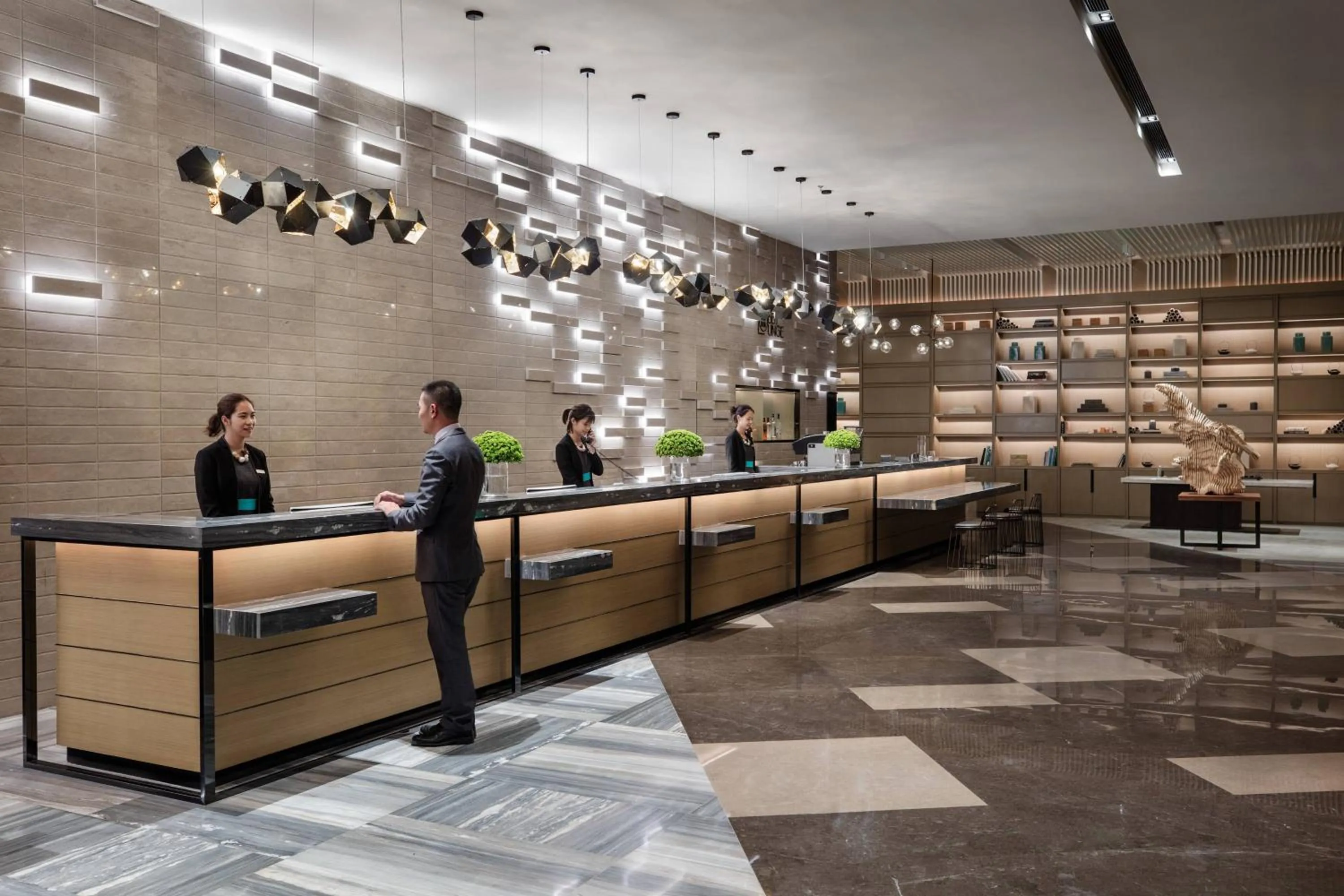 Lobby or reception in Courtyard by Marriott Shunde Longjiang