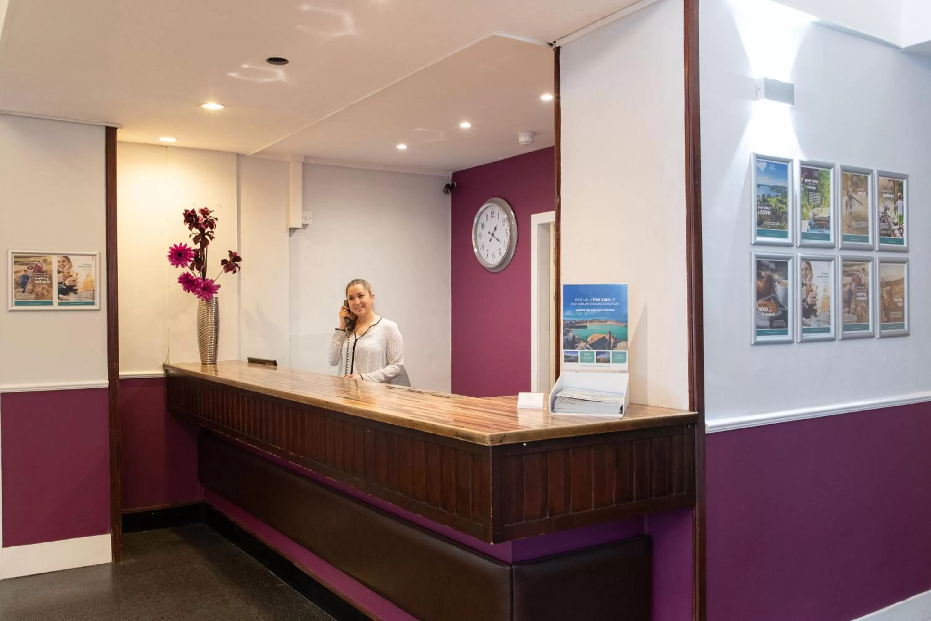 Staff in The Great Western Hotel