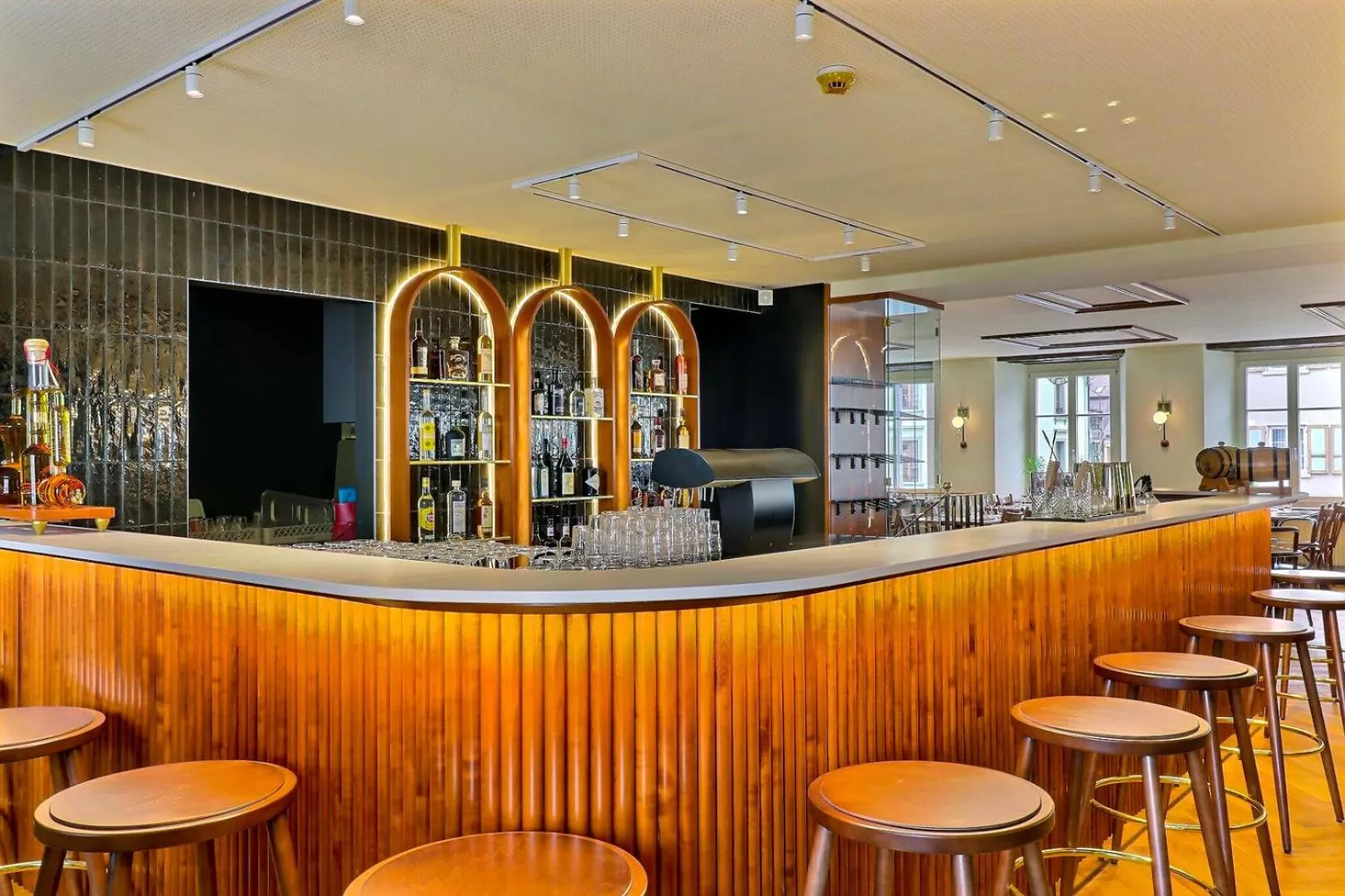 Lounge or bar in Le Tonnelier