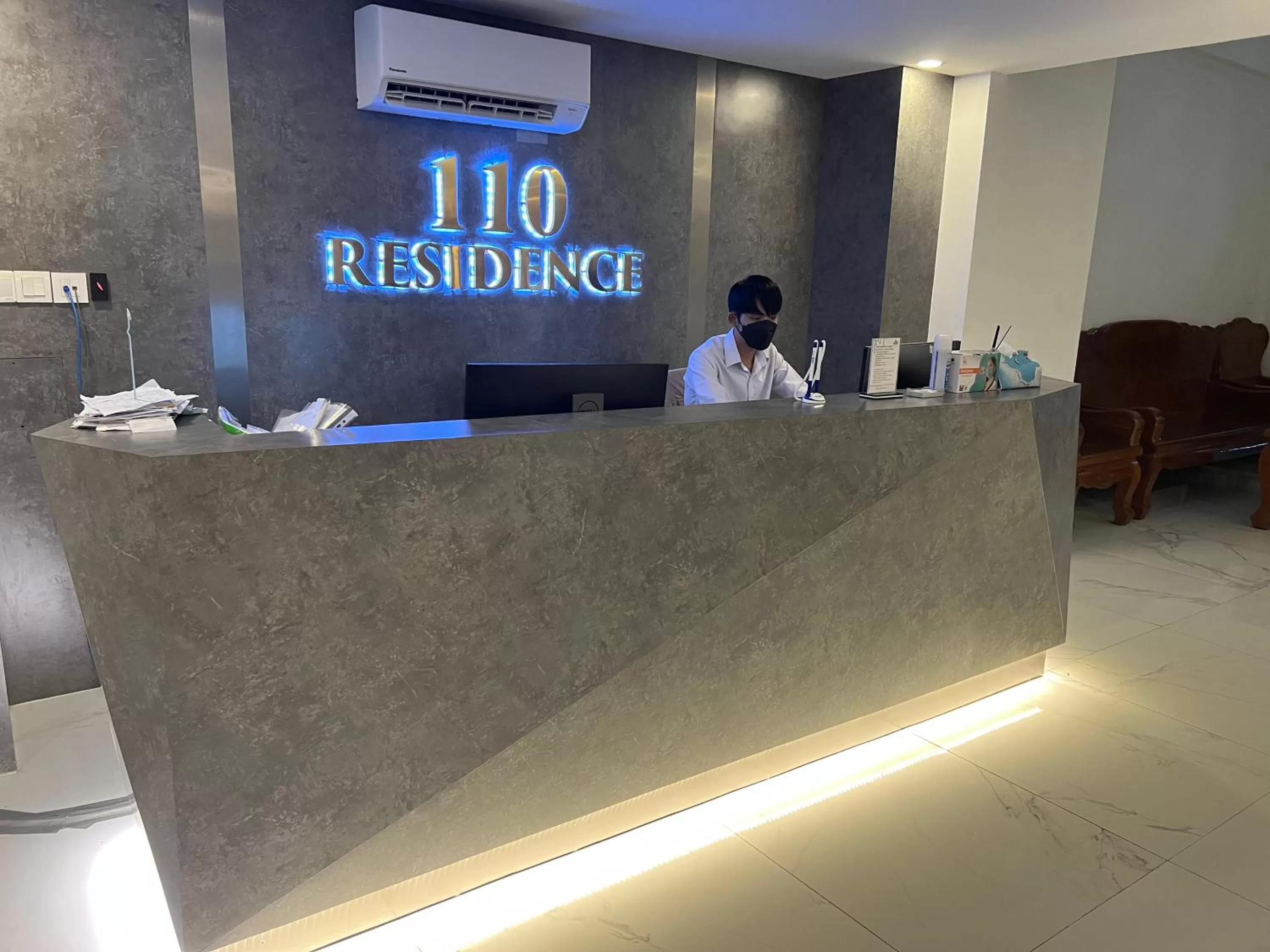 Lobby or reception in Residence 110 (Hotel and Apartments)