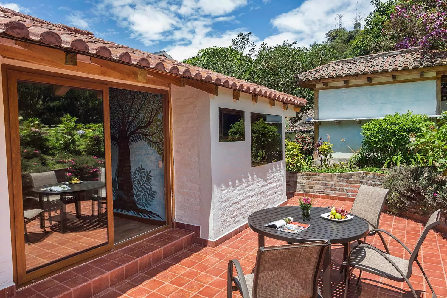 Patio in Luna Volcán, Adventure SPA