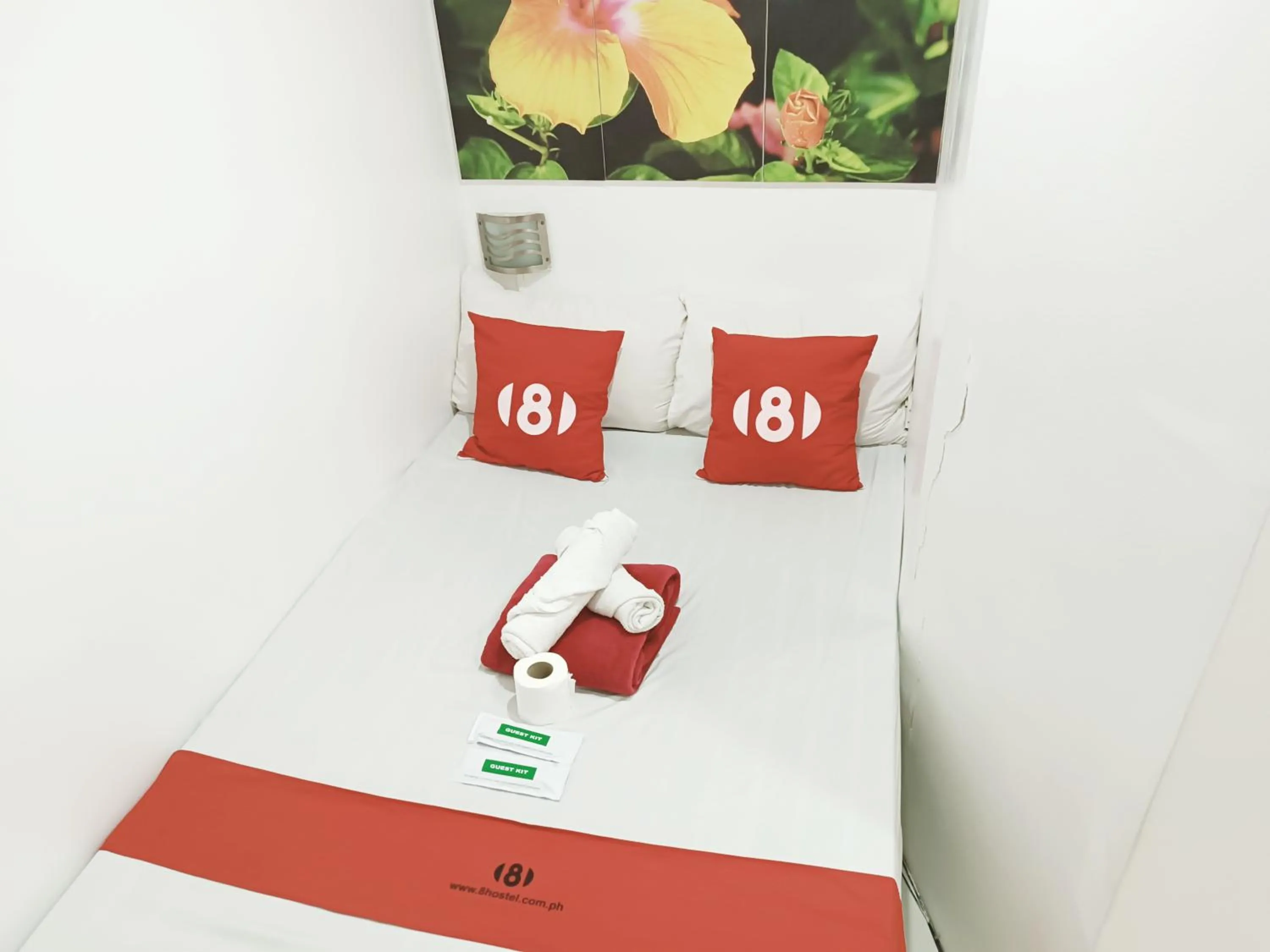 Bedroom, Bed in 8Hostel