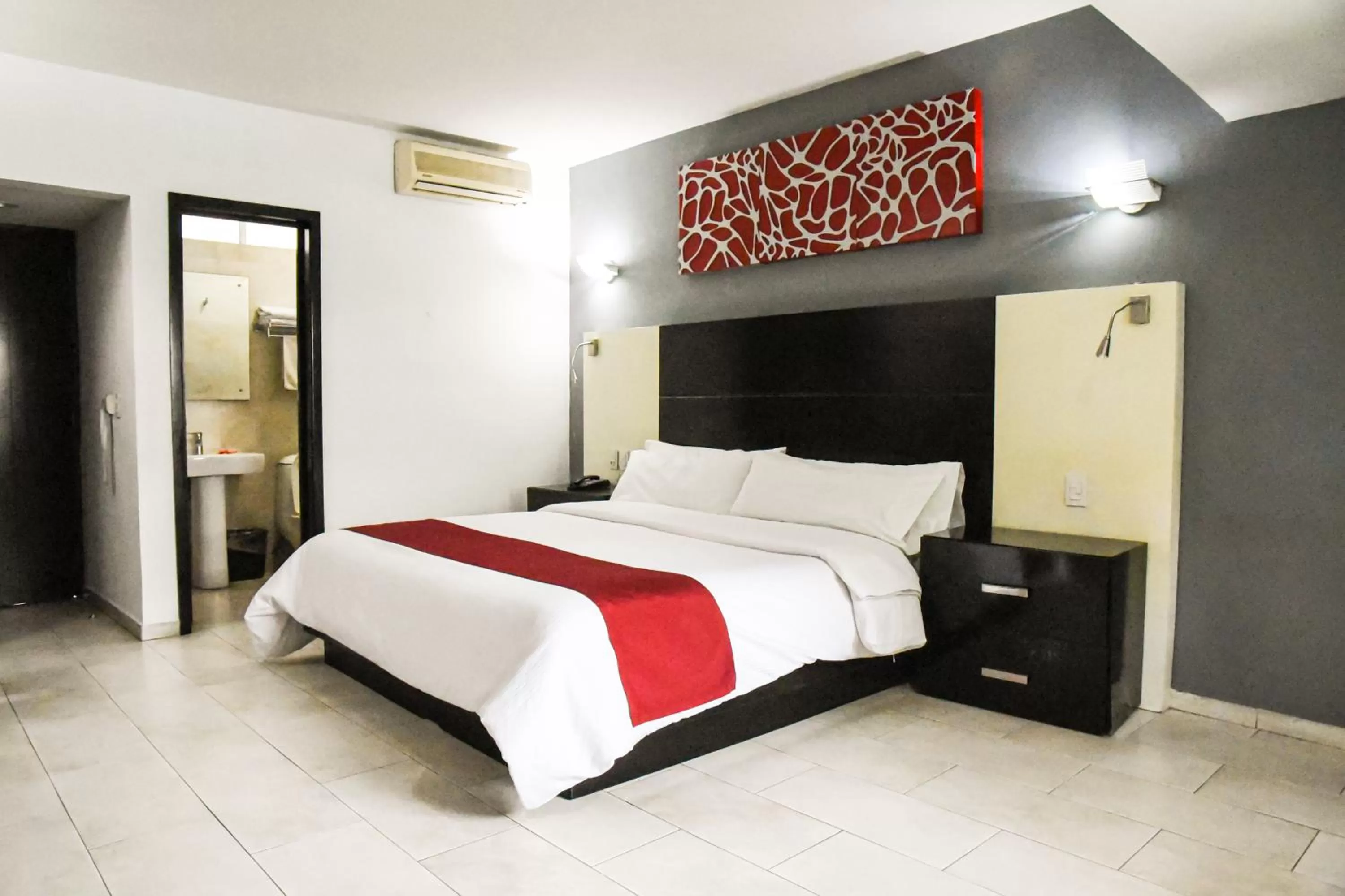 Bed in Hotel Expo Plaza Business and Family Guadalajara