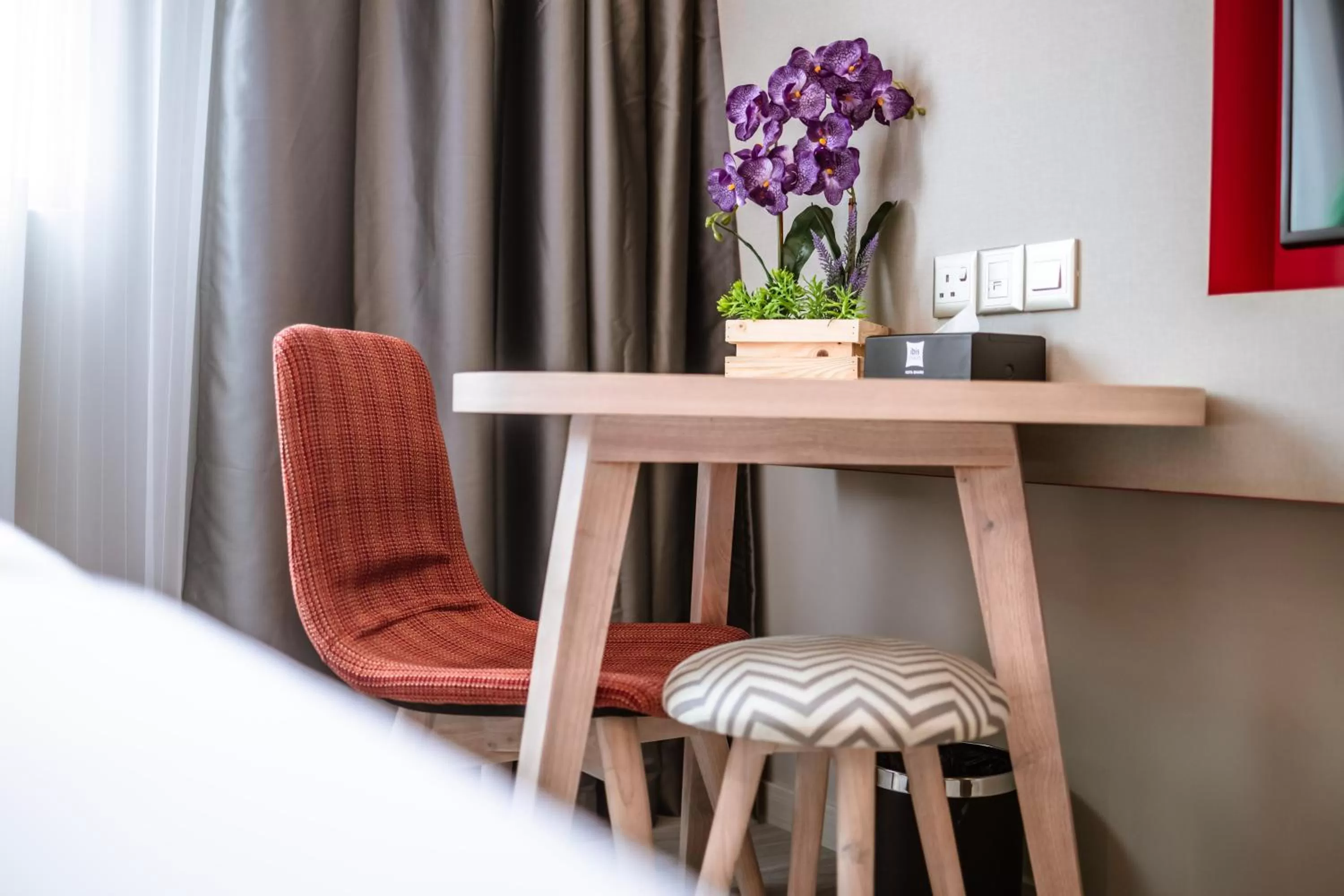 Bedroom in ibis Styles Kota Bharu