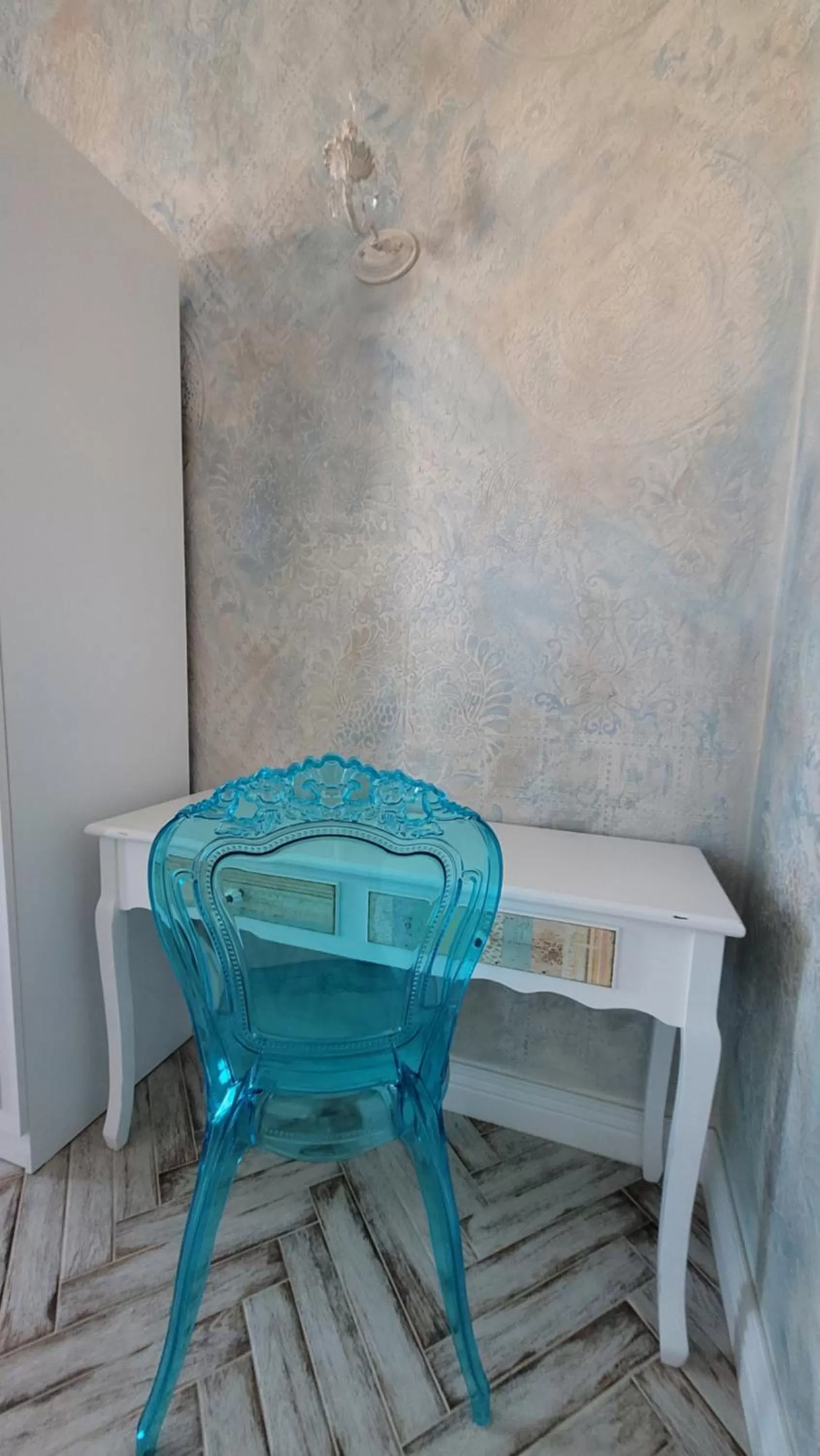 Seating area in Terrace Suites Iasi