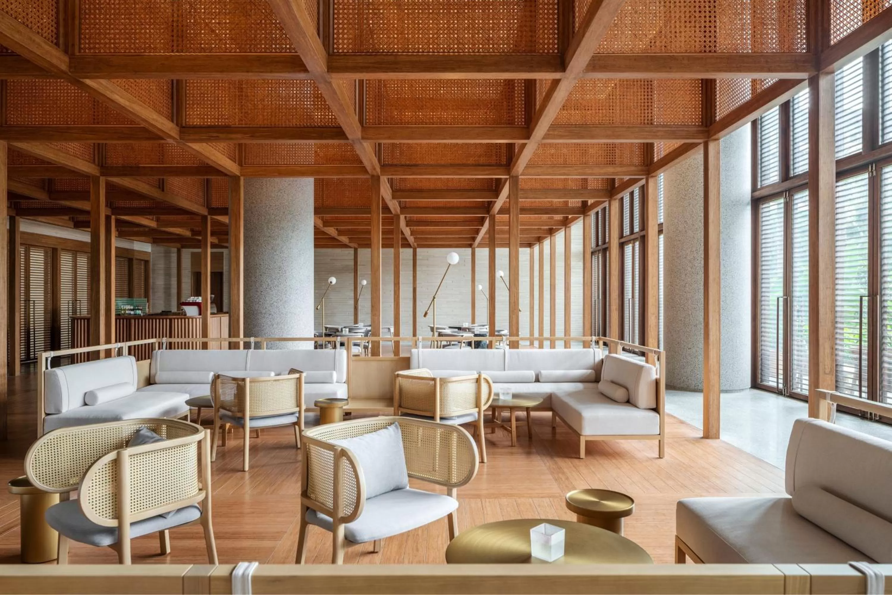 Lobby or reception in The Taikang Sanya, a Tribute Portfolio Resort
