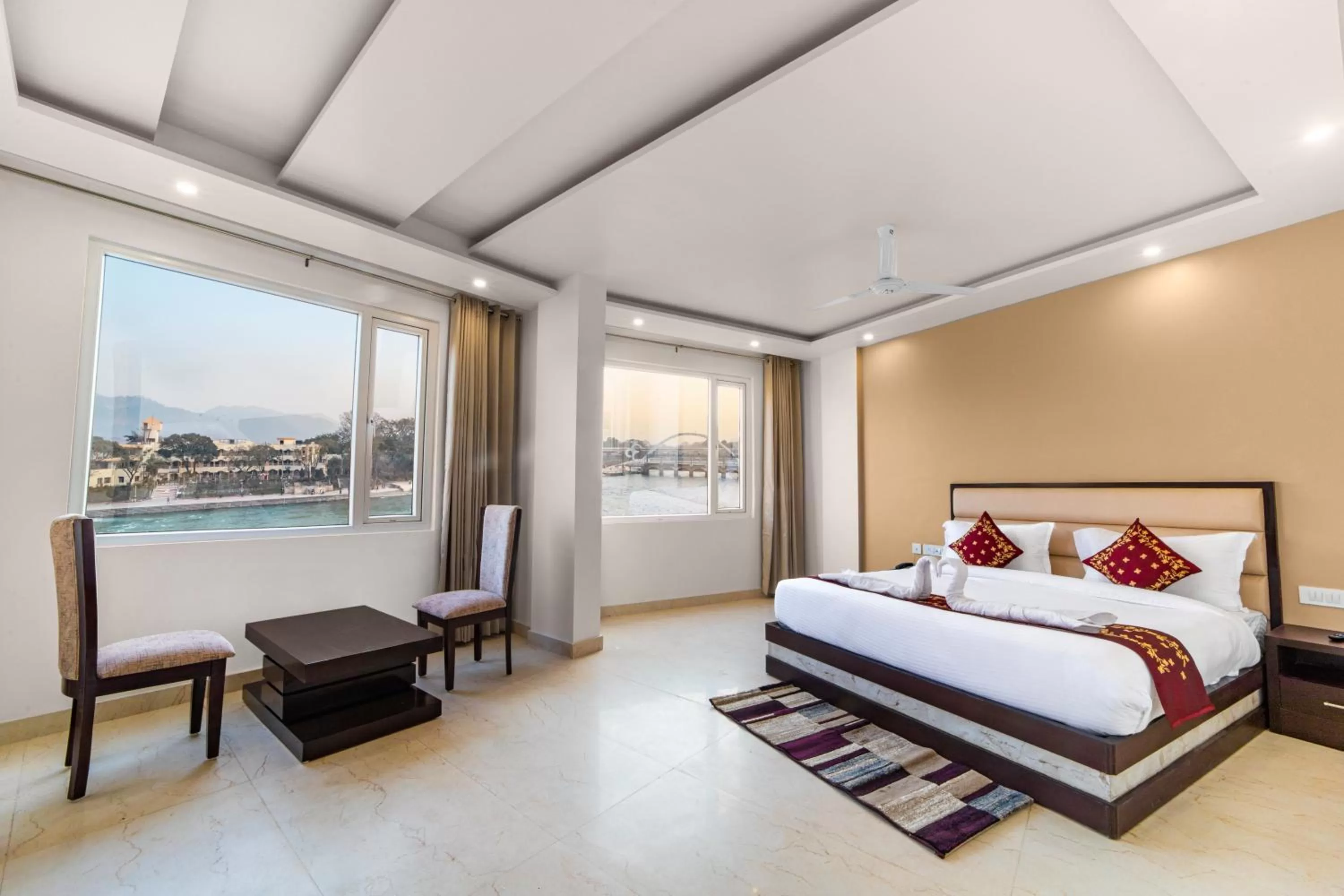 Photo of the whole room in Hotel Trimurti