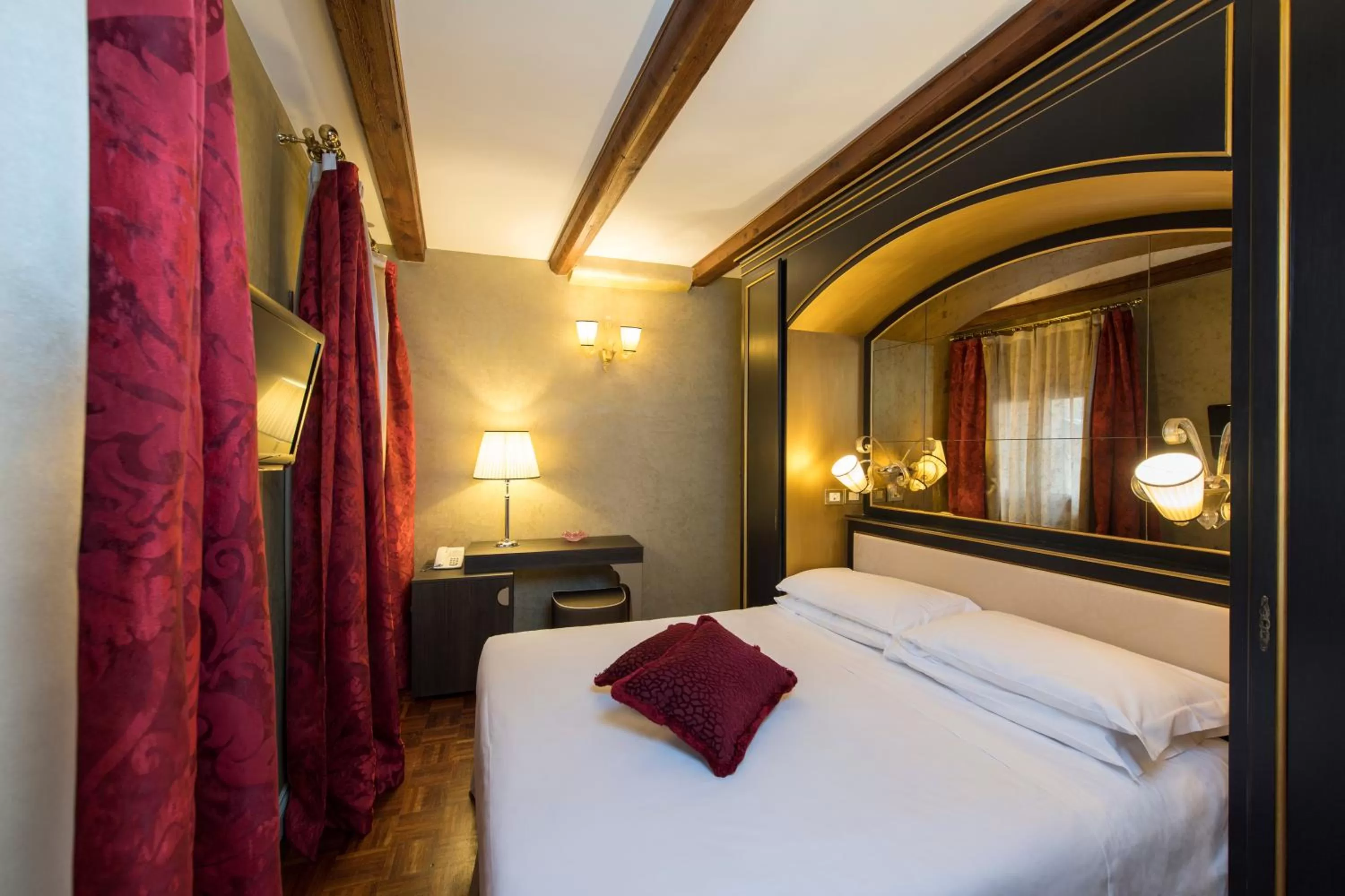 Bed in Hotel Campiello