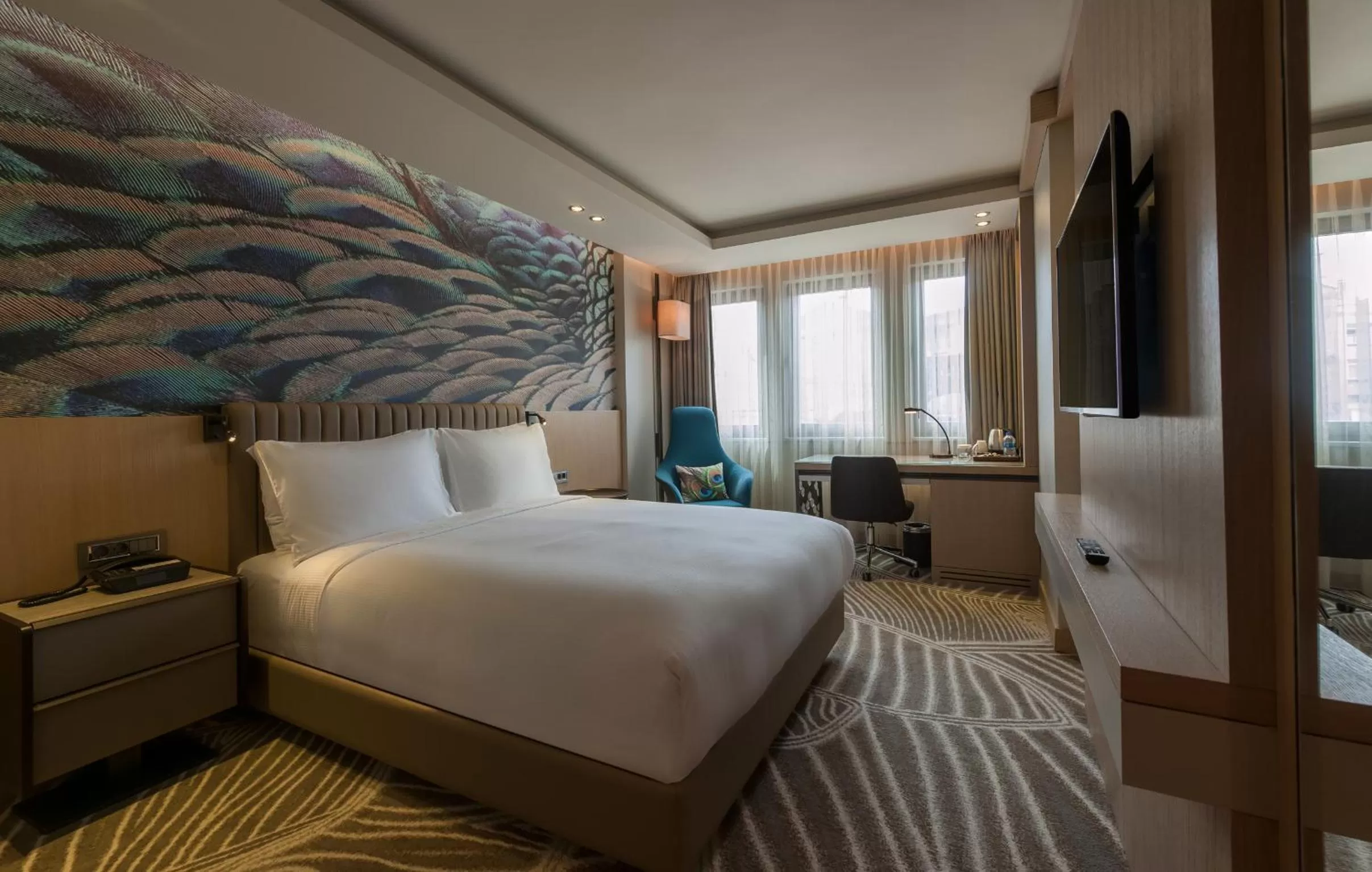 Bed in DoubleTree by Hilton Istanbul - Sirkeci