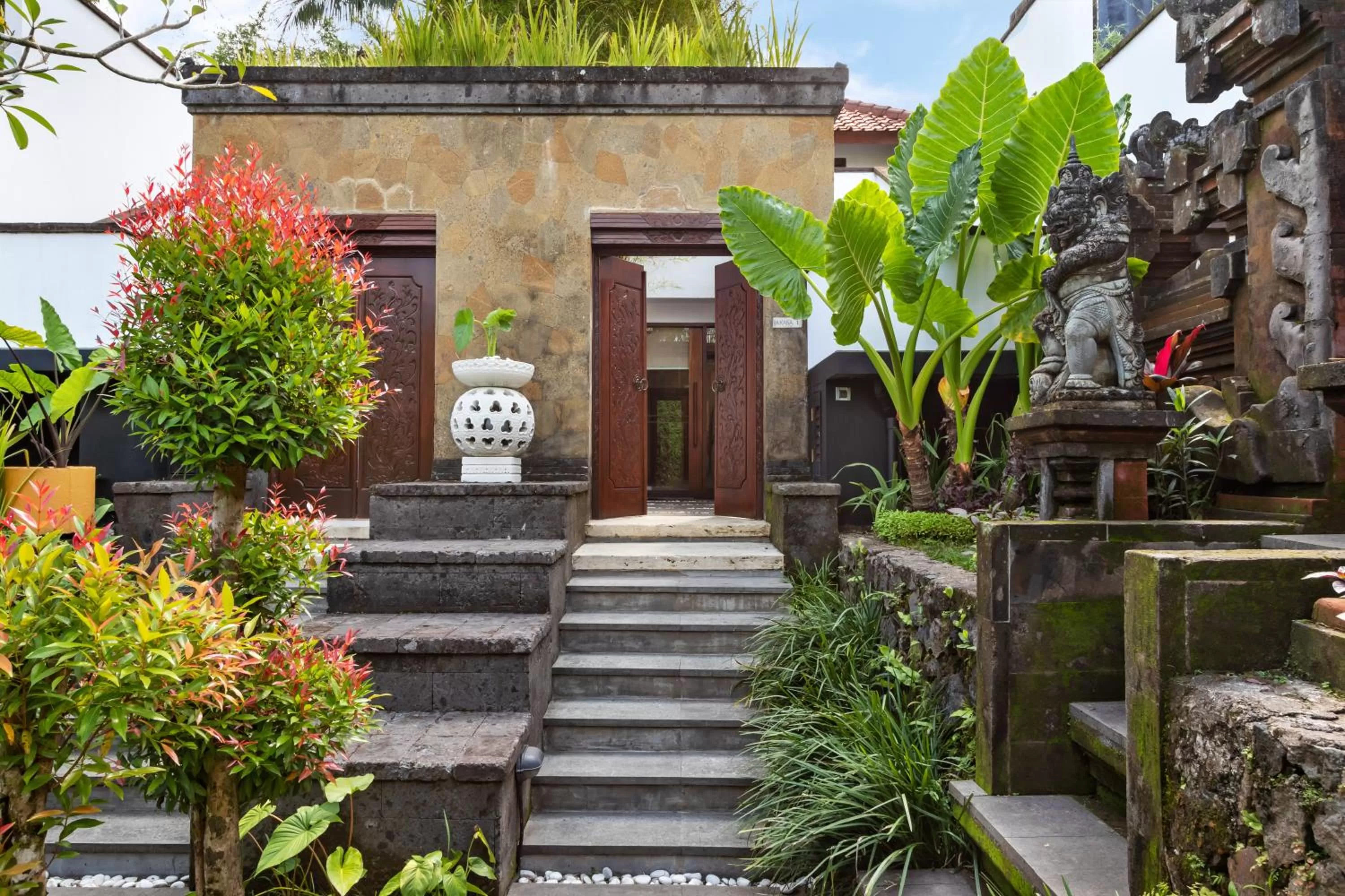 Property building in Ubud Green Resort Villas Powered by Archipelago