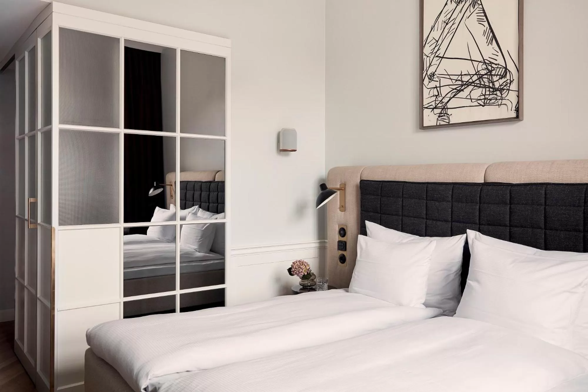 Bed in Villa Copenhagen