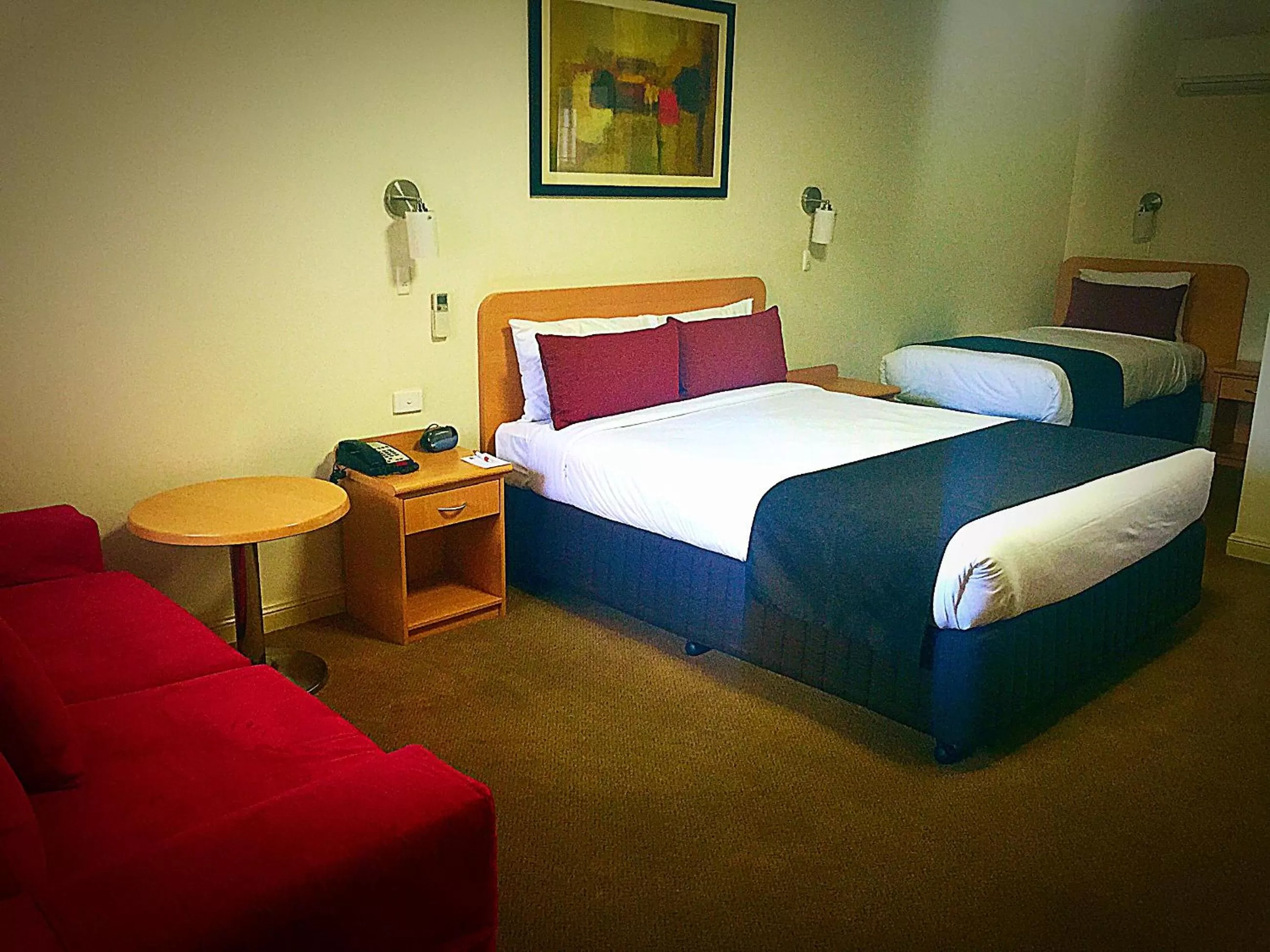 Bedroom in Abel Tasman Motor Inn