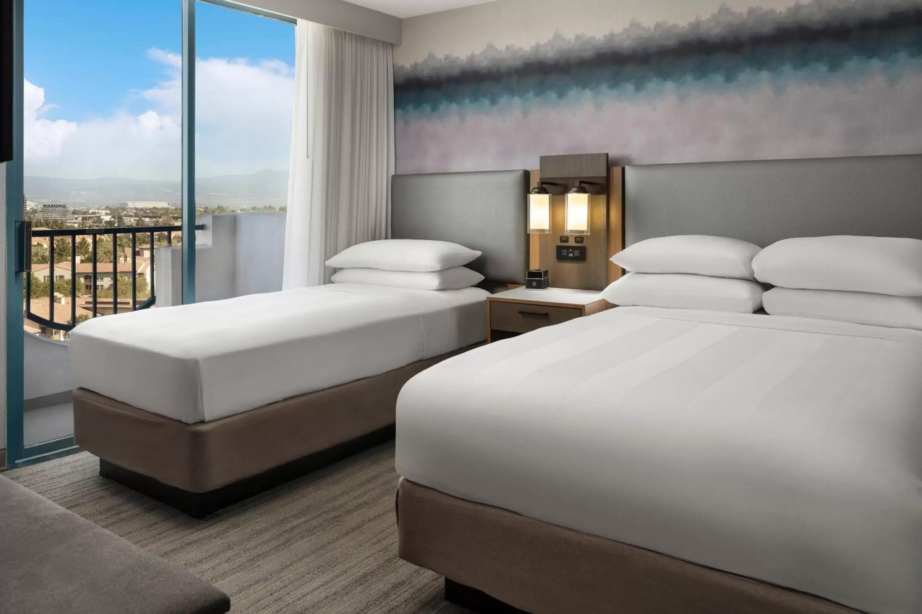 One Bedroom Suite with Twin Beds and a Sofa in Costa Mesa Marriott One Bedroom Suite with Twin Beds and a Sofa in Costa Mesa Marriott