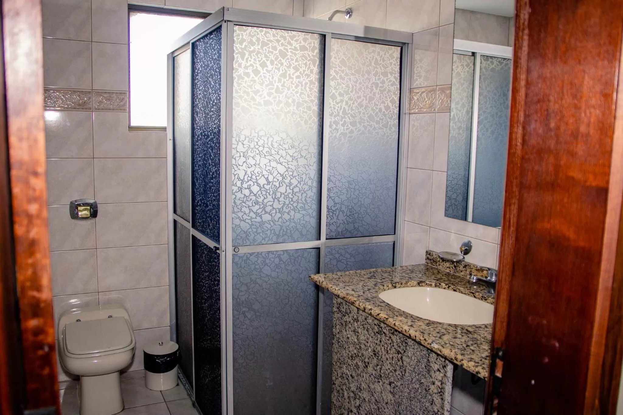 Bathroom in Hotel Letto Caxias