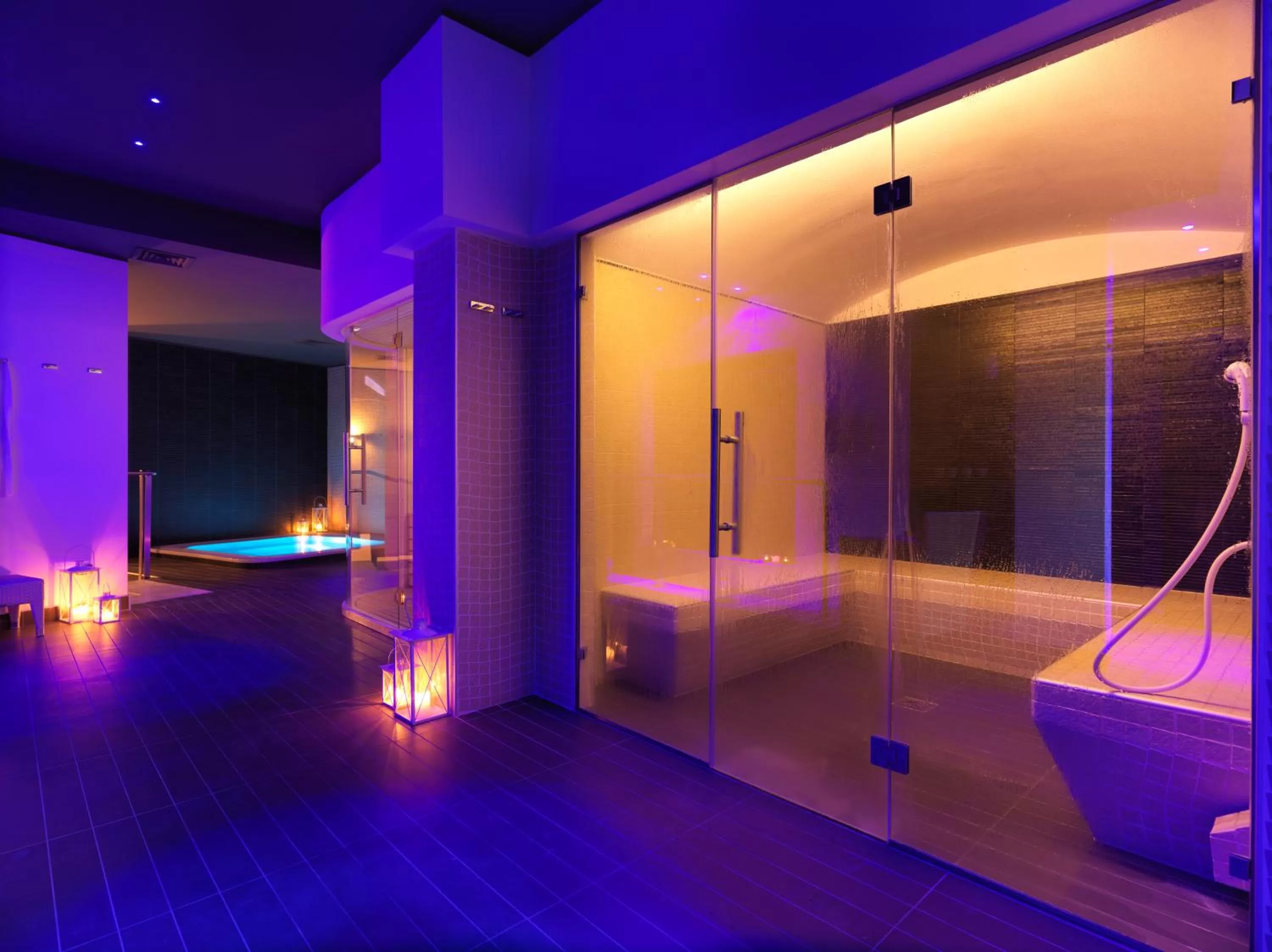 Steam room in DB Hotel Verona Airport Congress & Spa