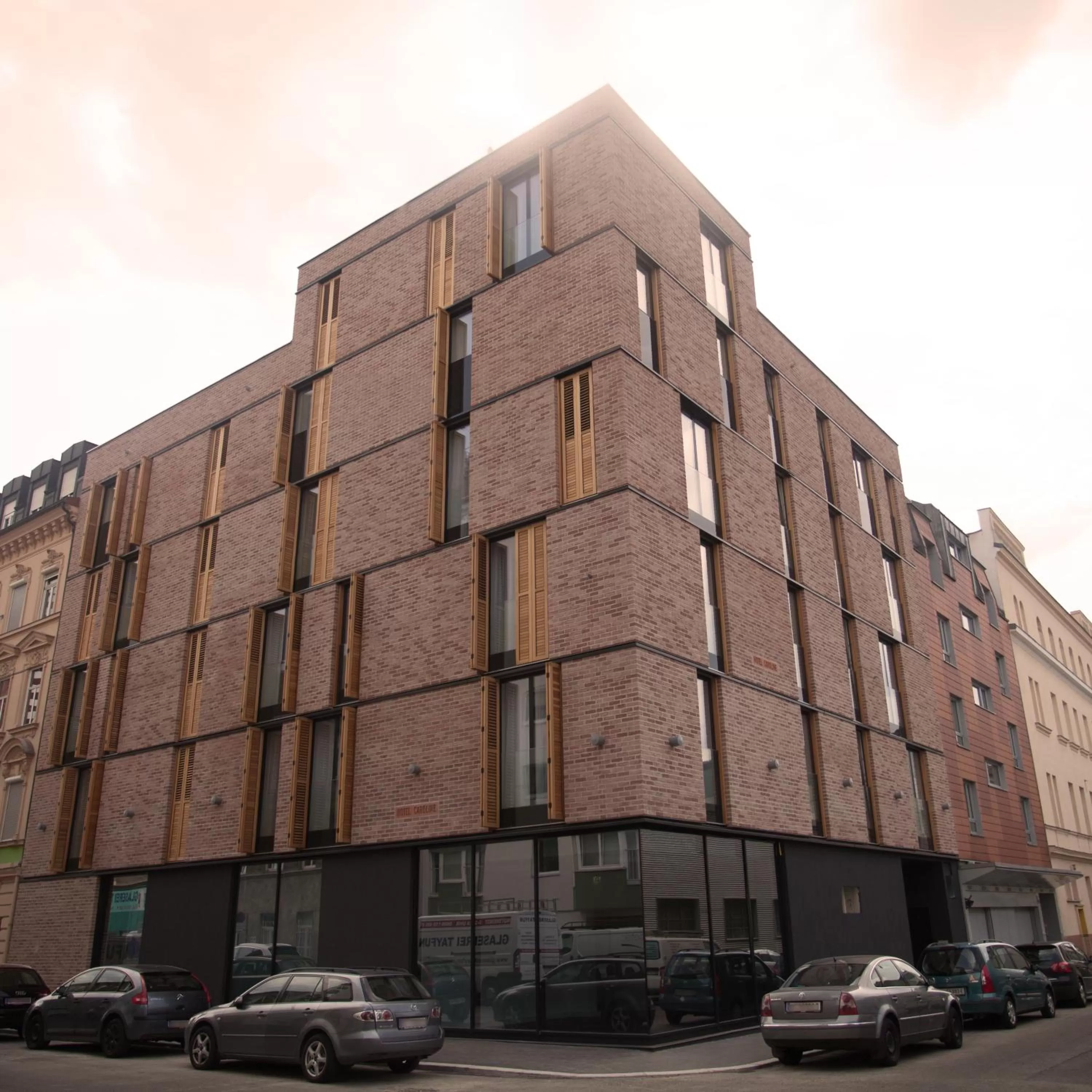 Property building in Hotel Caroline