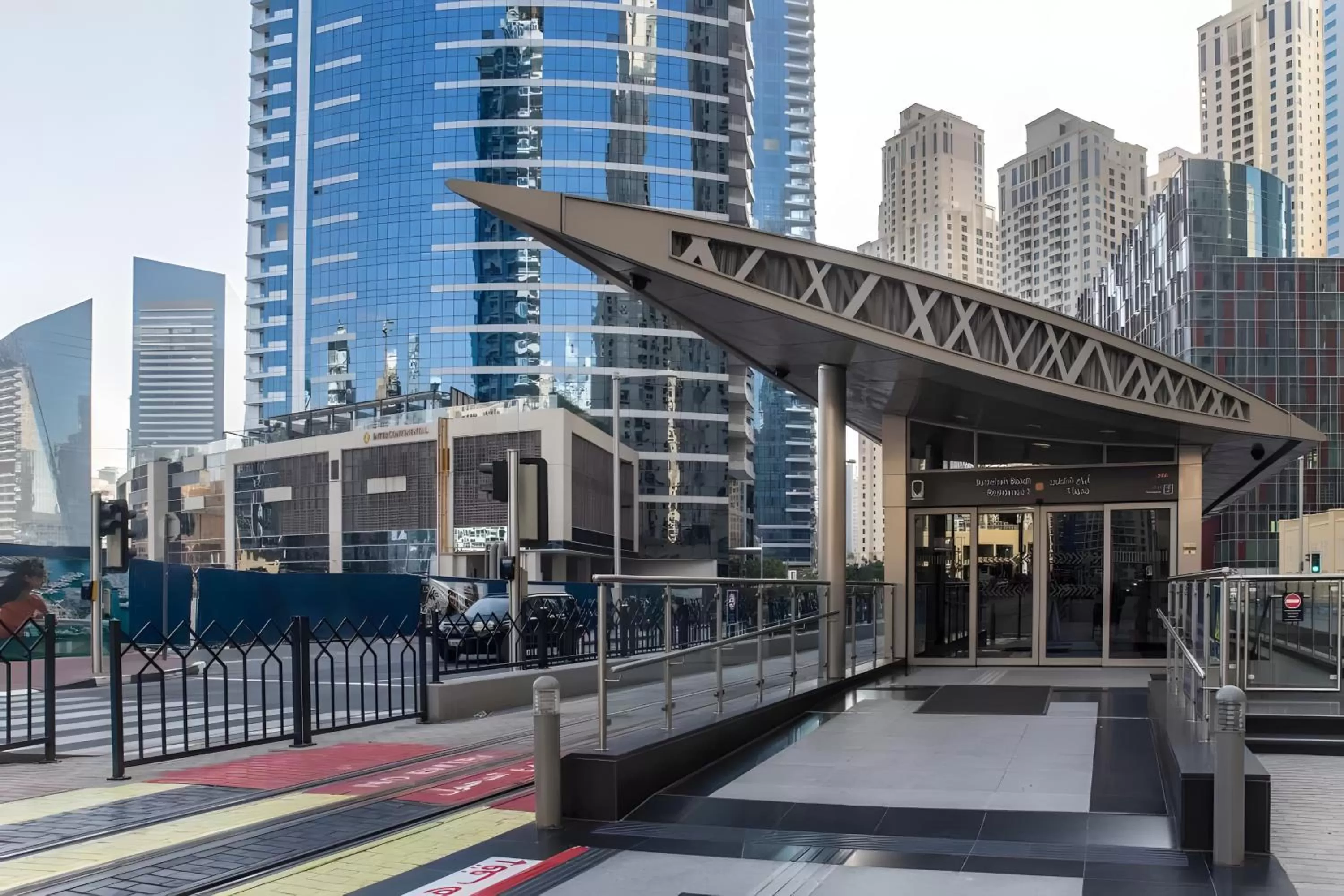 Property building in InterContinental Dubai Marina by IHG