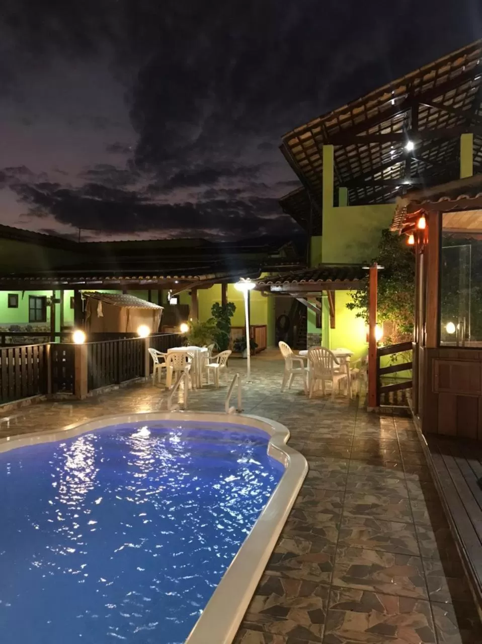 Swimming Pool in Pousada Campo Alegre