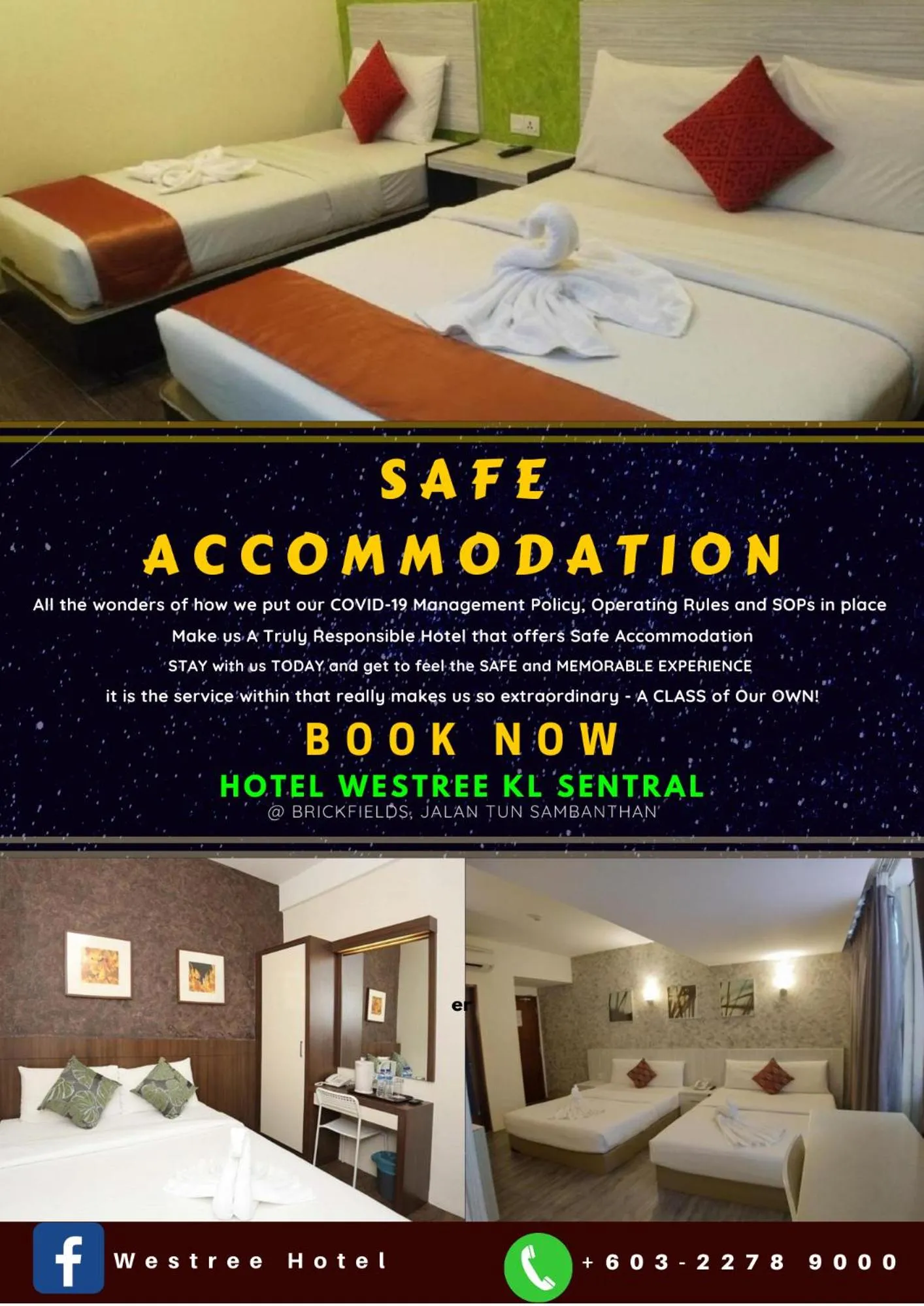 Property building, Bed in Hotel Westree KL Sentral