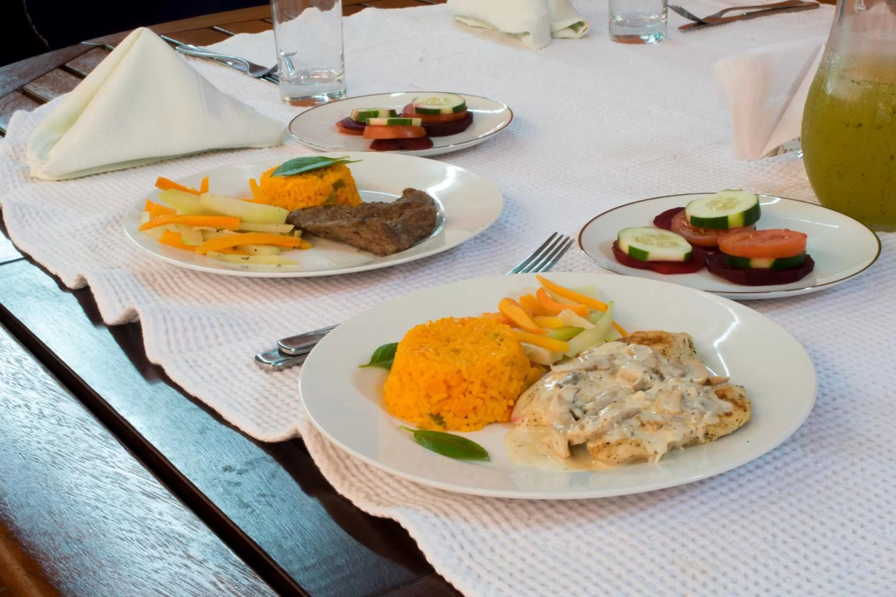 Lunch in Hotel Valerie