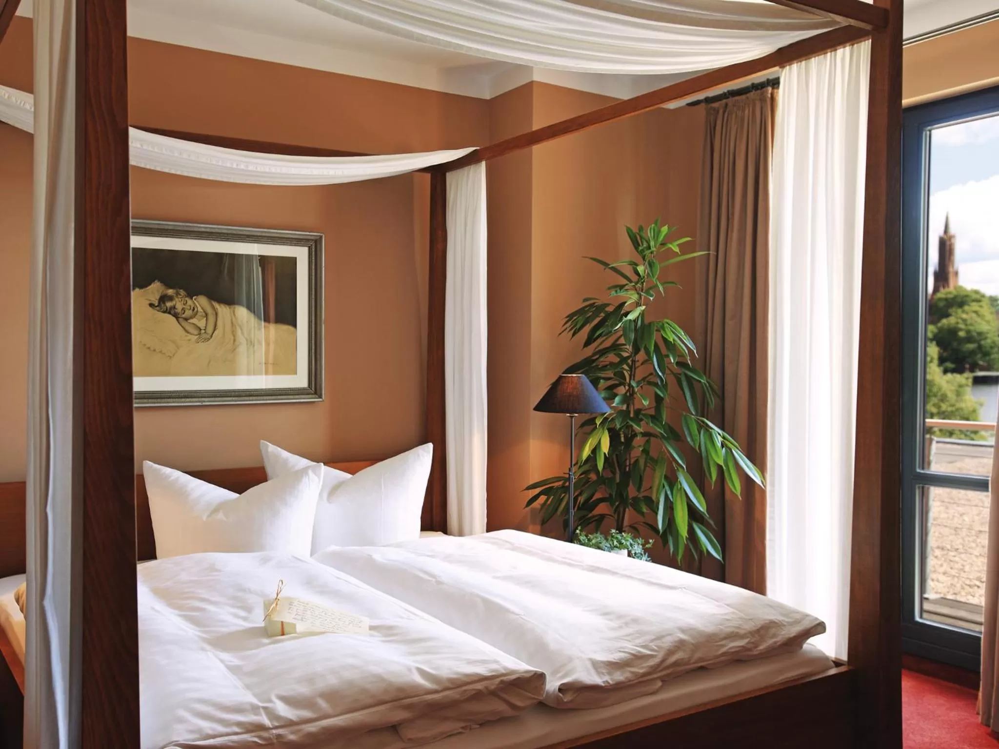 Bed, Room Photo in Rosendomizil