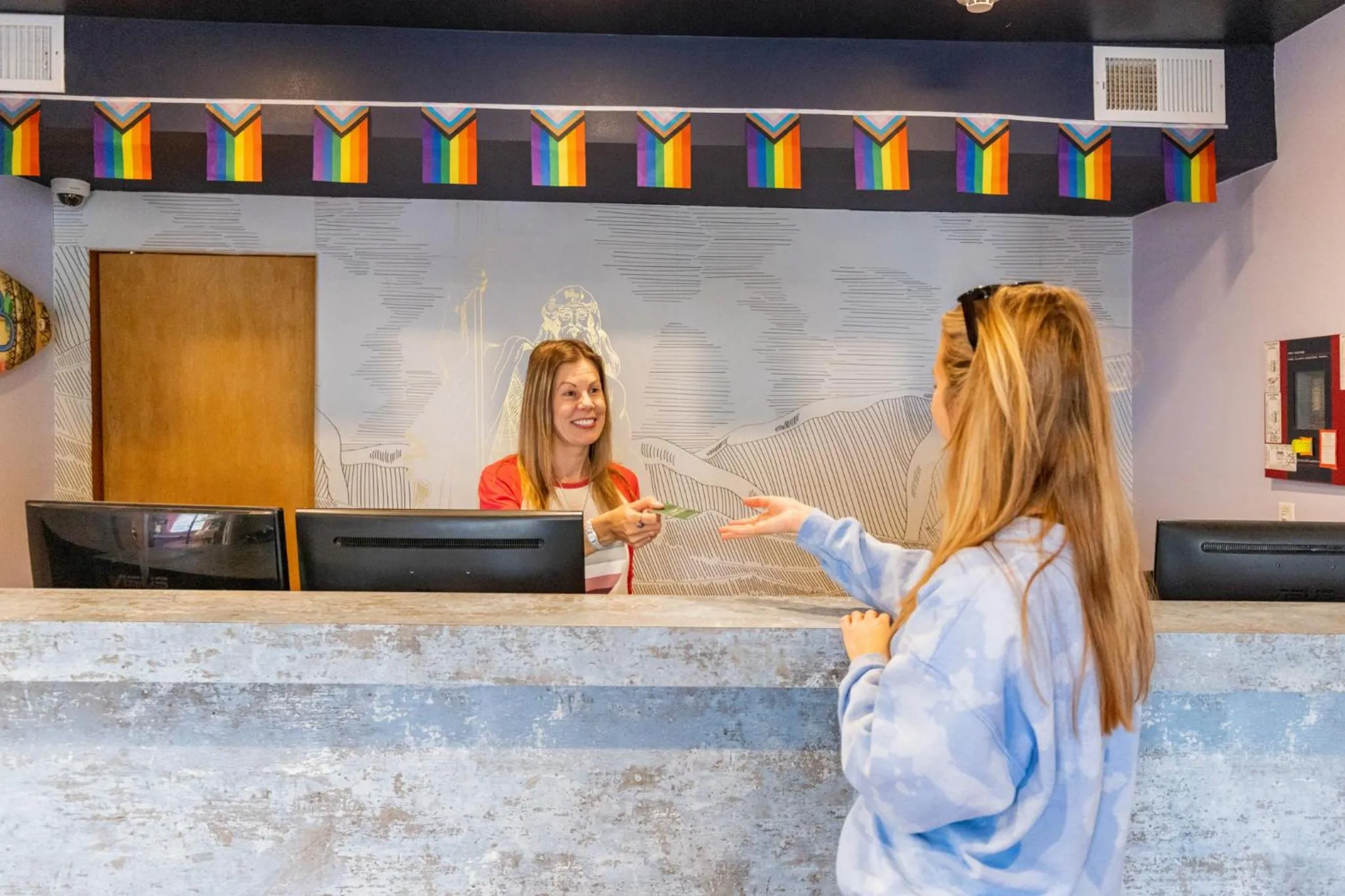 Staff in Samesun Ocean Beach Hotel & Hostel