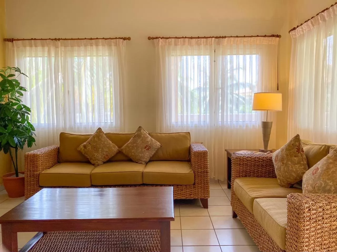 Seating Area in La Ensenada Beach Resort