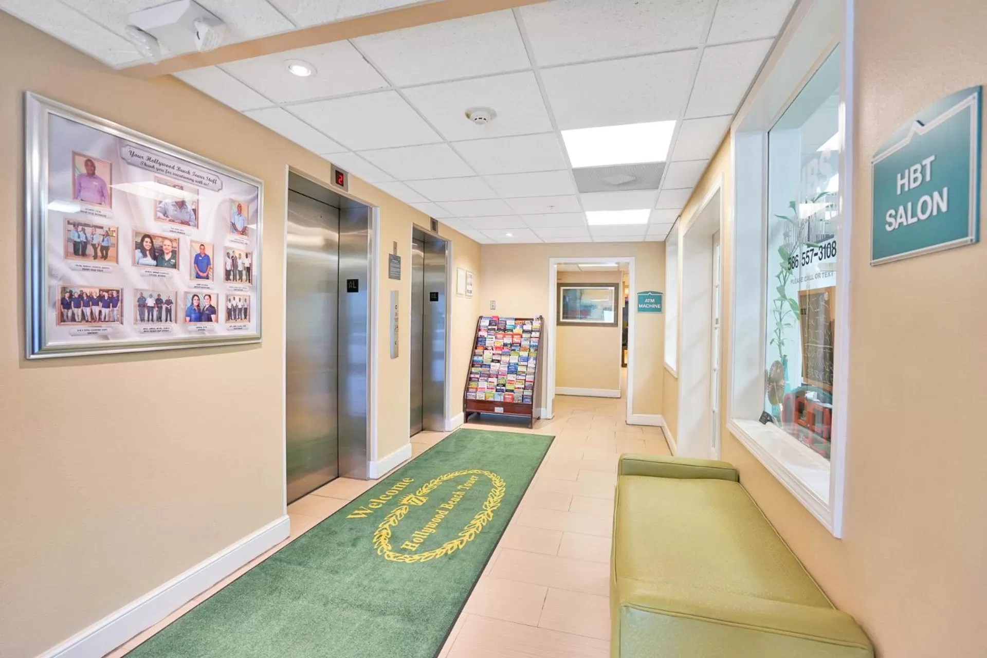 elevator in Hollywood Beach Tower