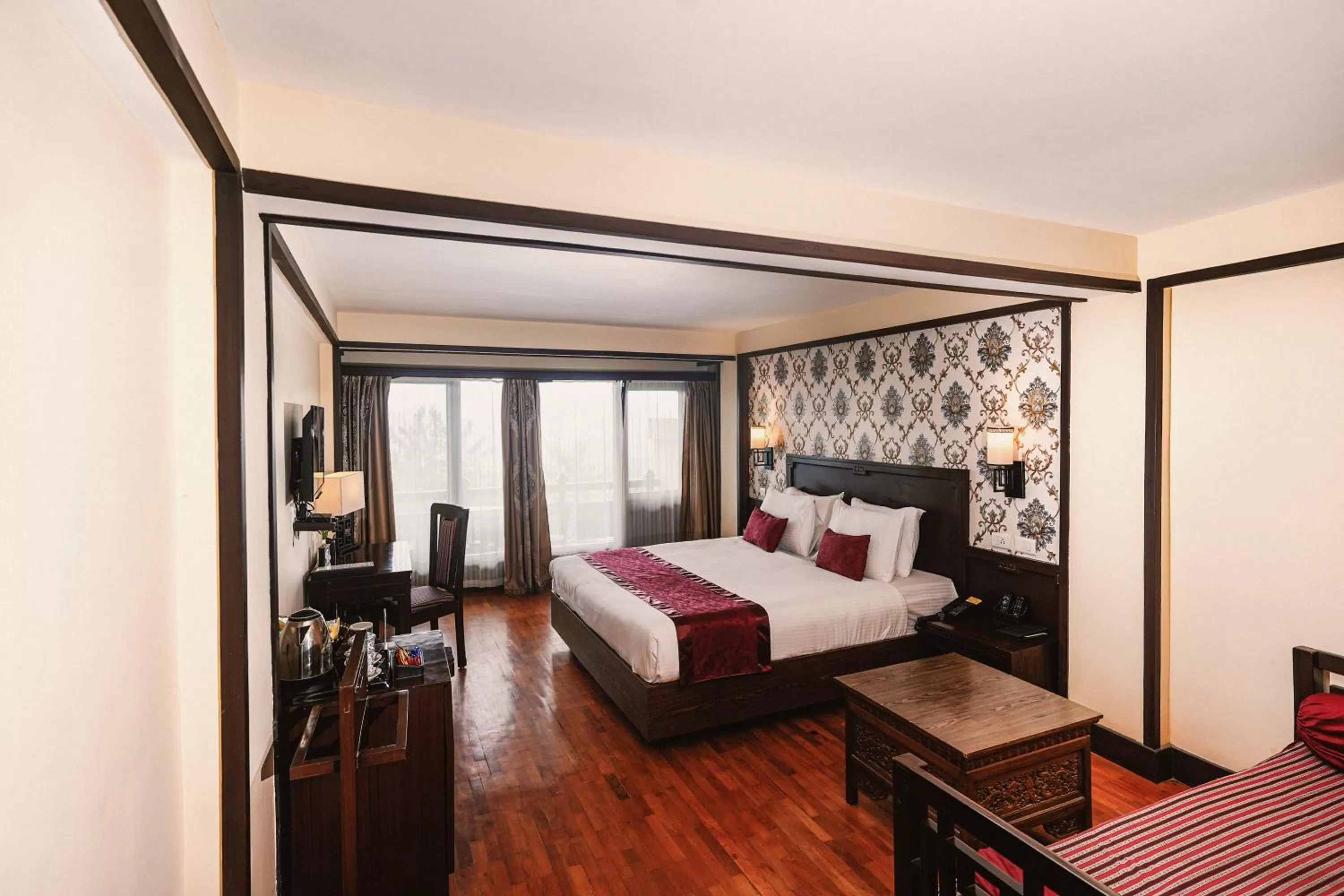 Bedroom, Bed in Denzong Regency- Luxury Mountain Retreat Spa & Casino