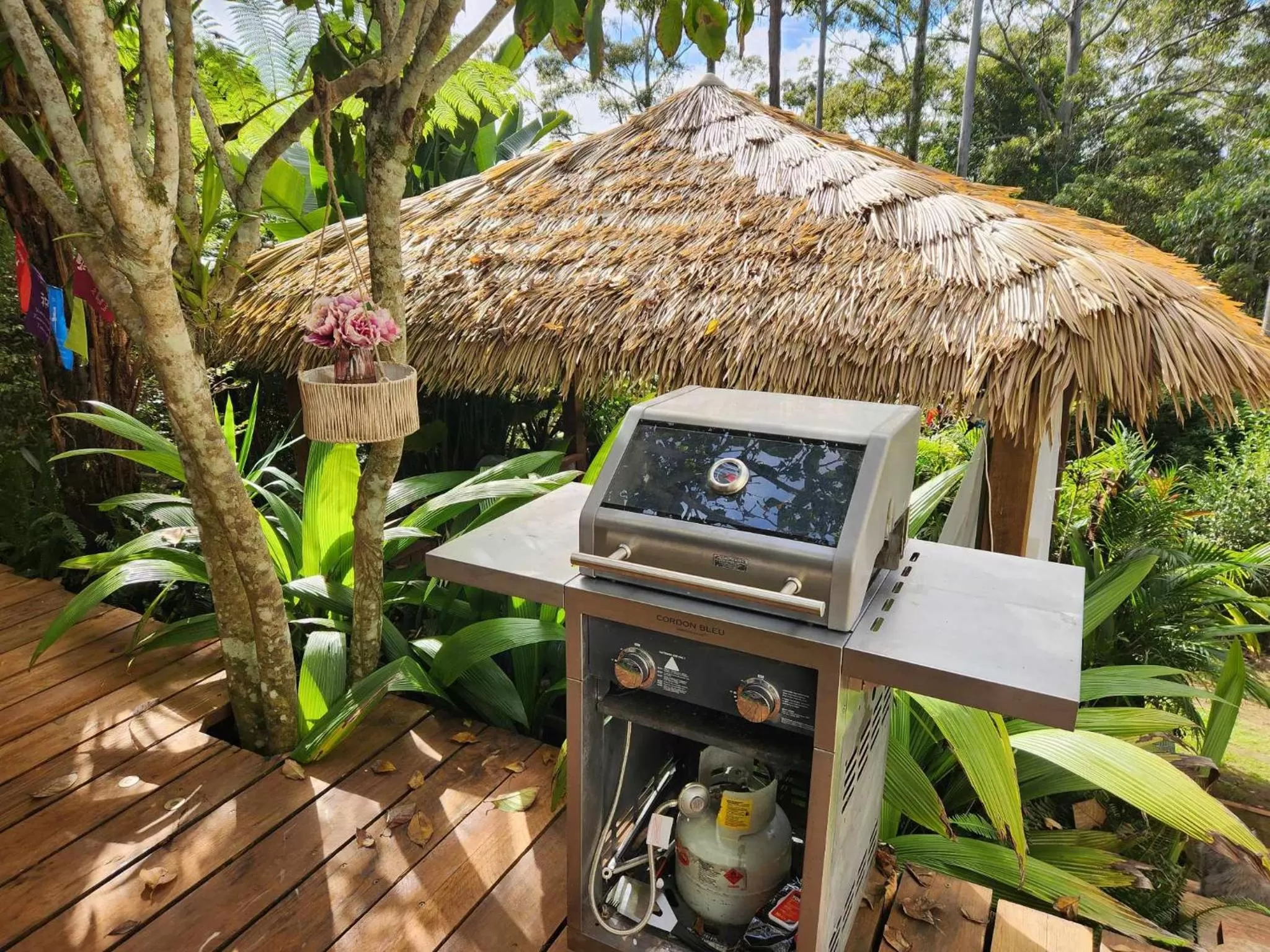 BBQ facilities in Rahasia Rainforest Retreat