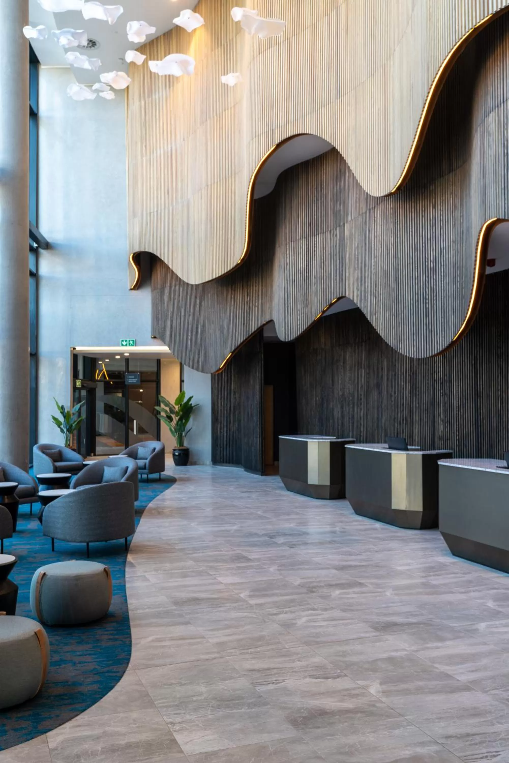 Lobby or reception in Radisson Blu Hotel, Durban Umhlanga