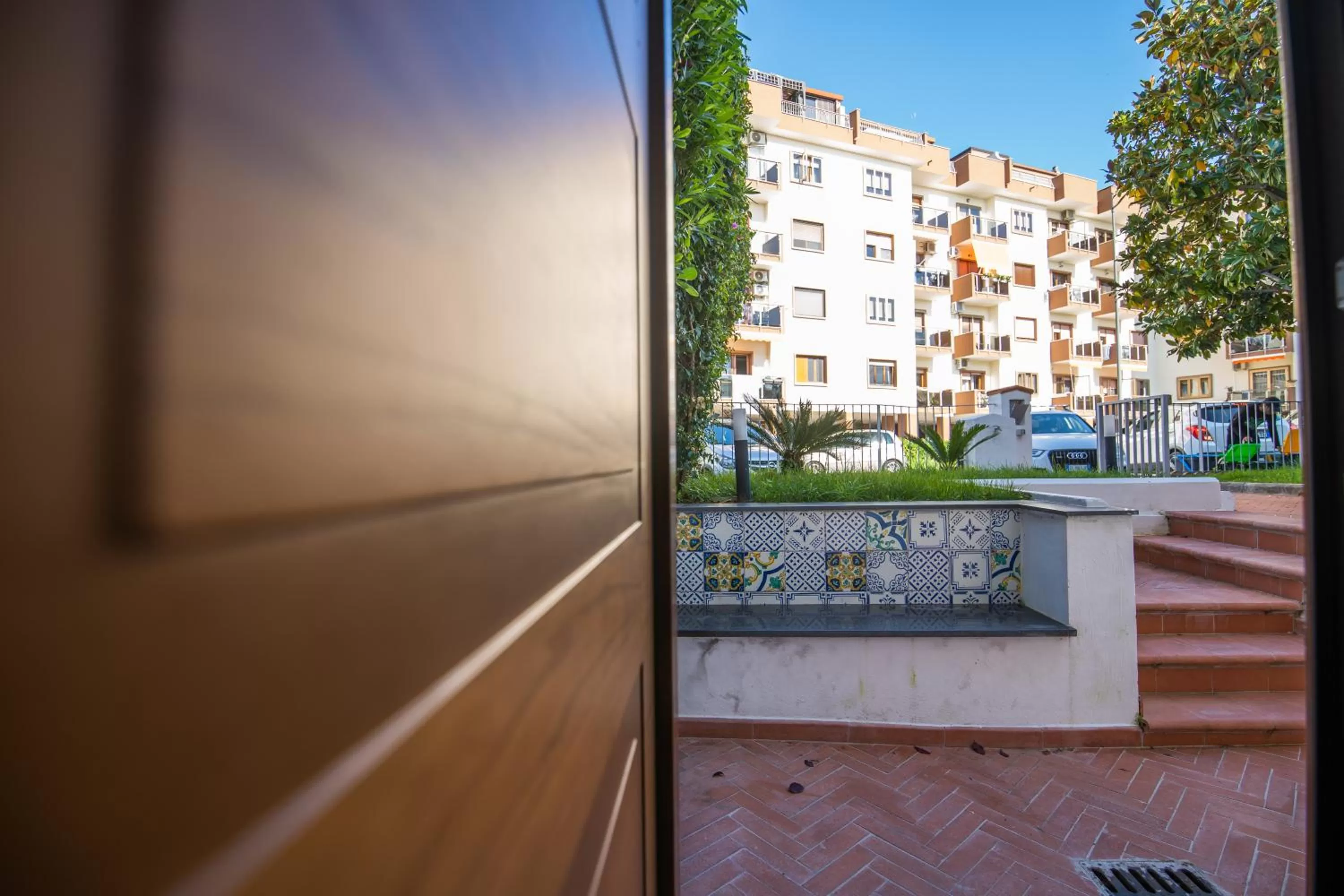 Facade/entrance in Il Papavero Residence Arbostella