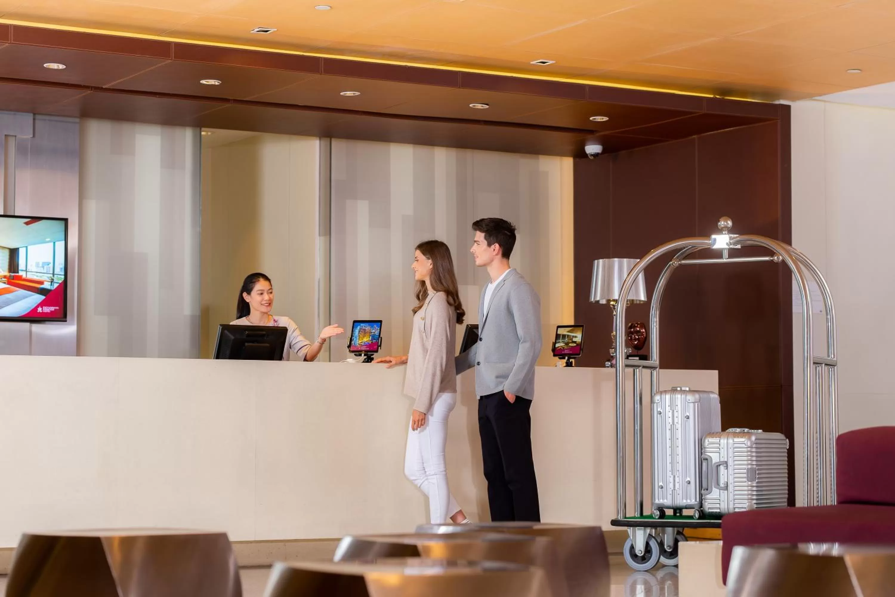 Staff in Pathumwan Princess Hotel