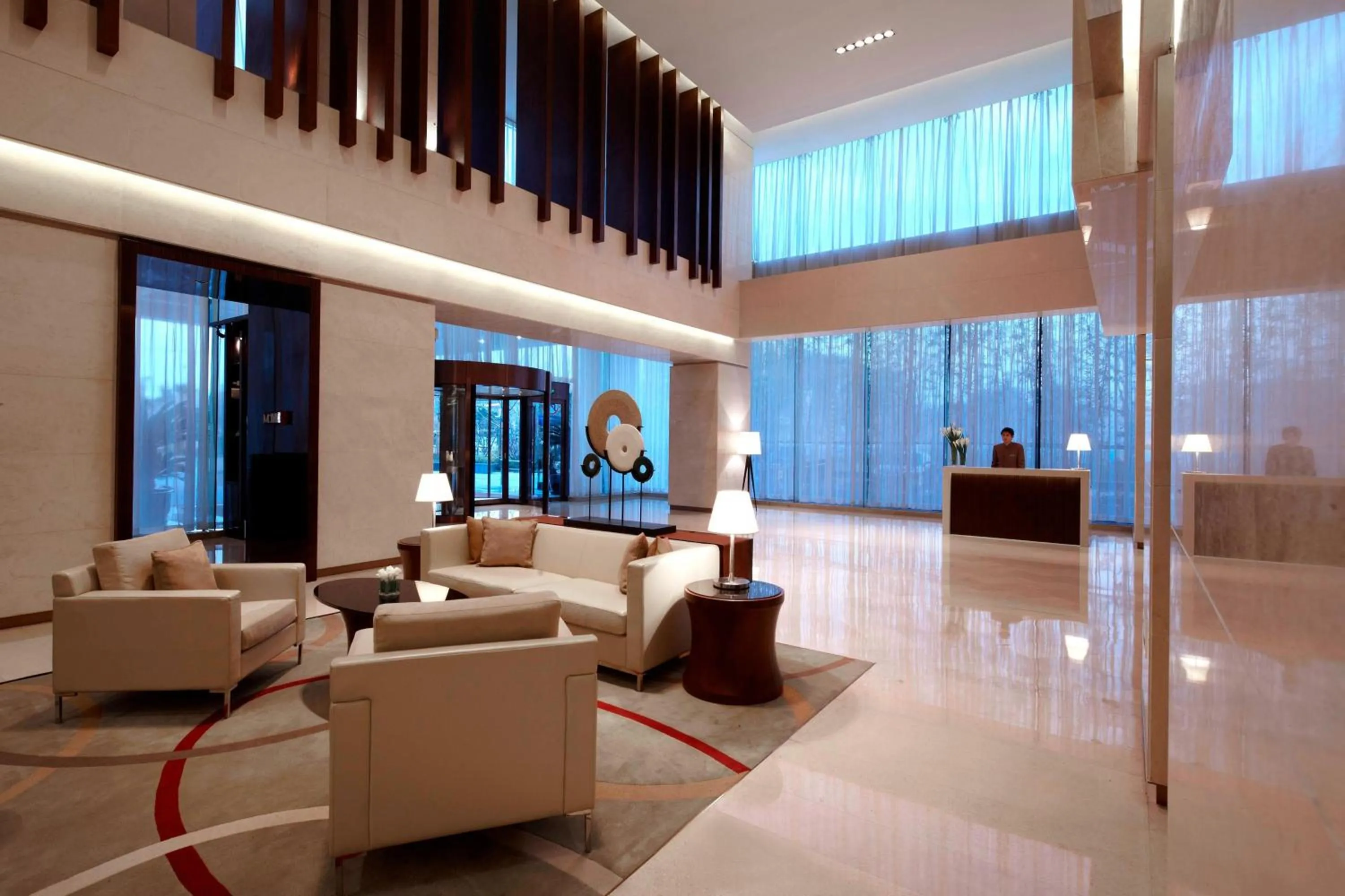 Lobby or reception in Courtyard by Marriott Shanghai Jiading