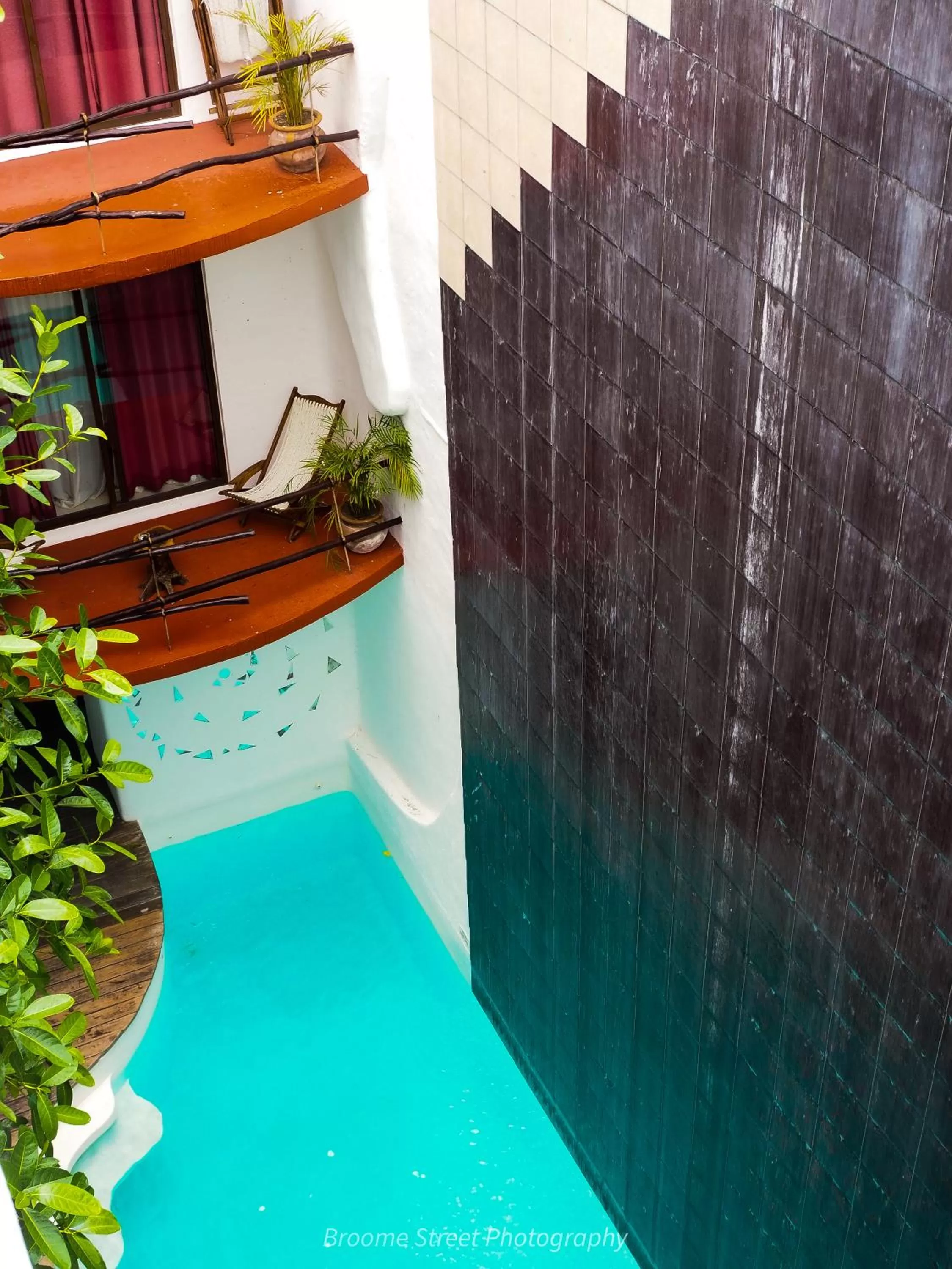 Pool view in Kinbe Hotel Boutique