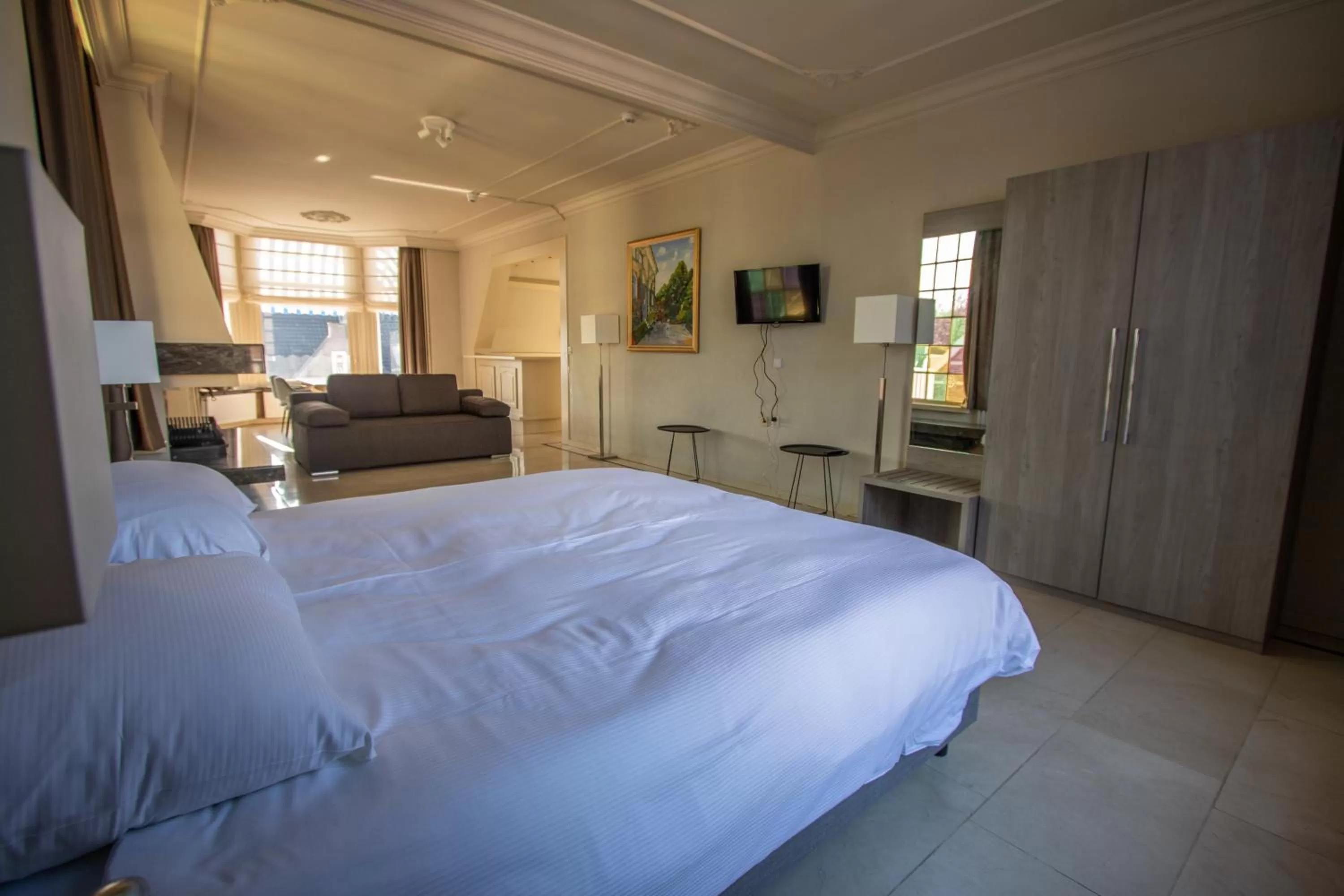 Bedroom, Bed in Fletcher Hotel Restaurant Marijke