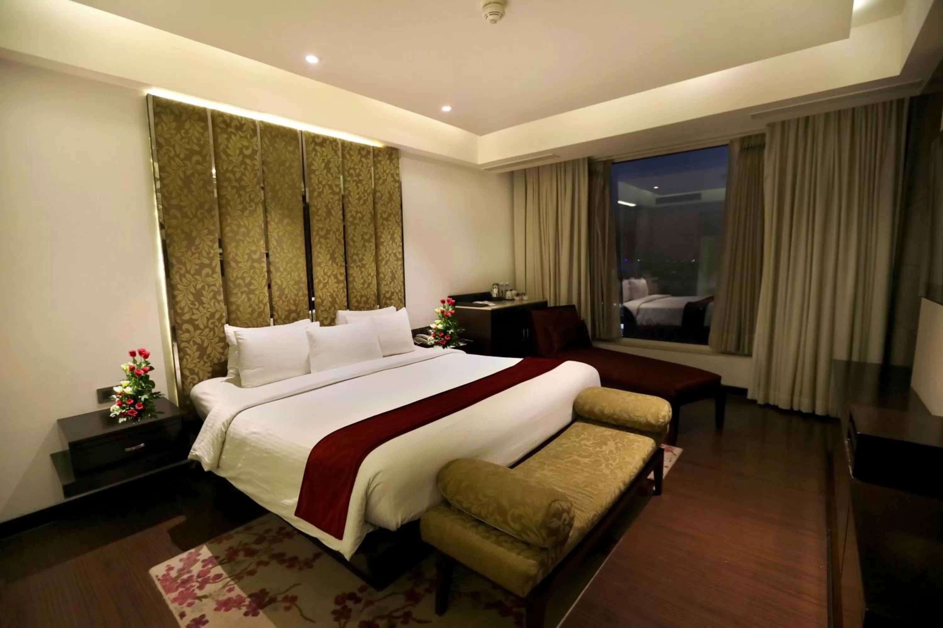 Photo of the whole room, Bed in Hotel Royal Orchid Jaipur, Tonk Road