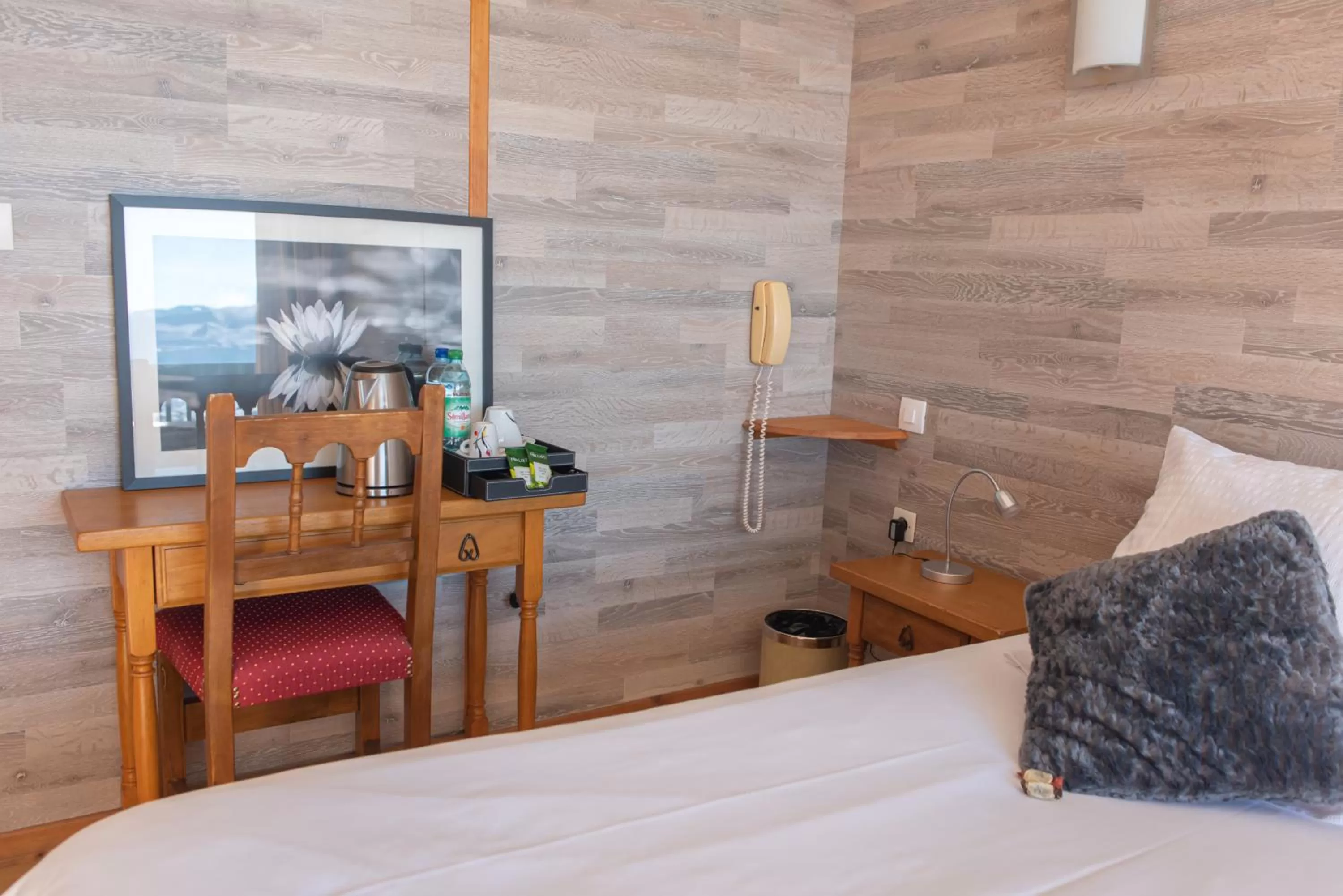 Bedroom, Bed in Hotel des Pyrénées