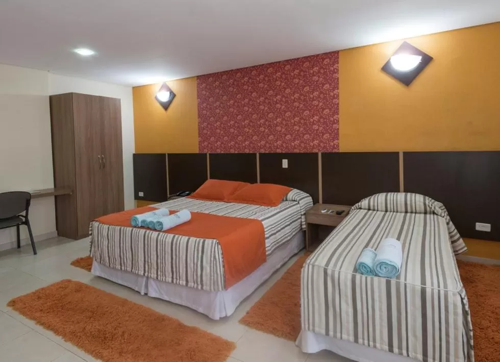 Bed in Monte Serrat Hotel