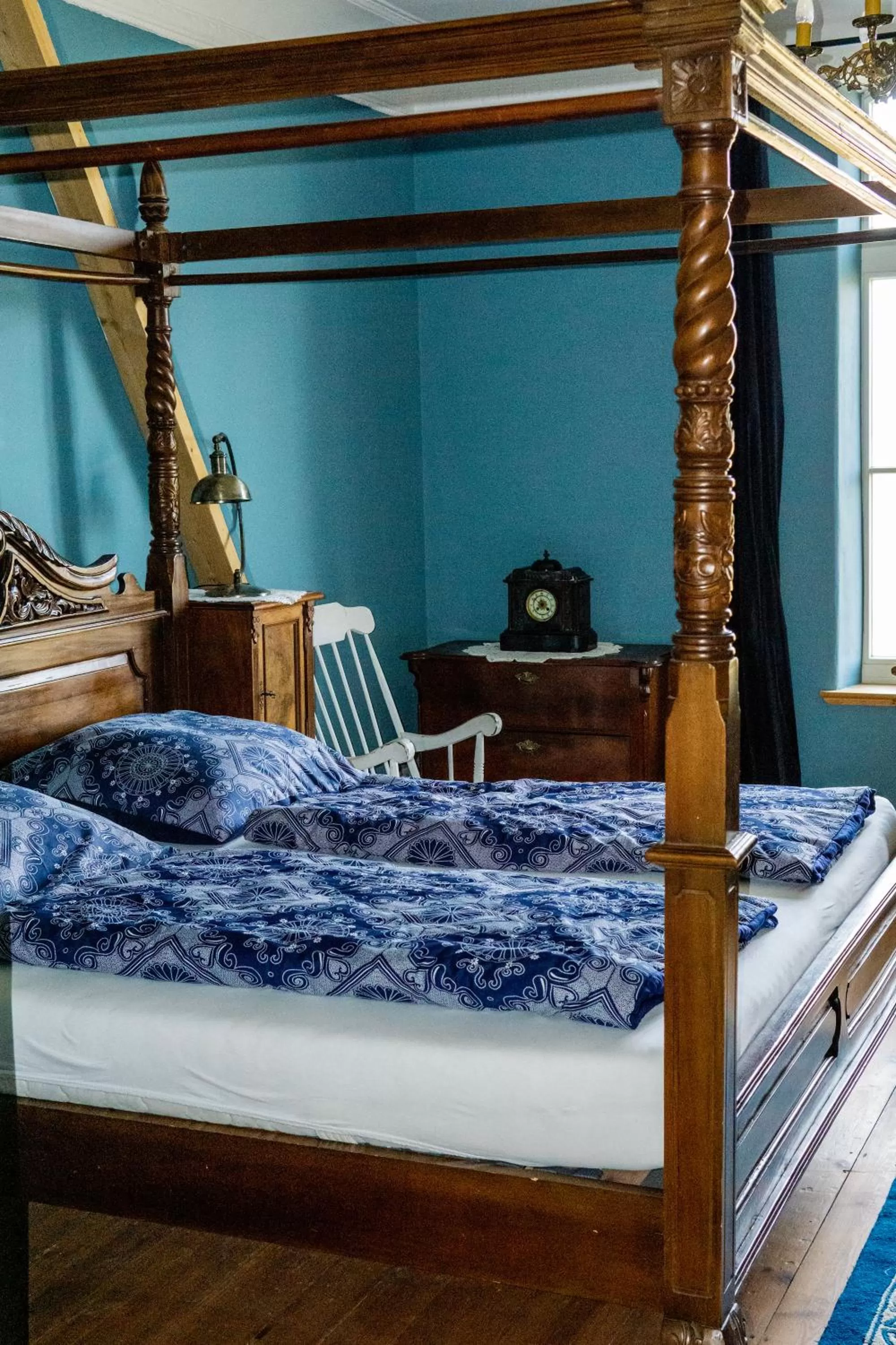 Bed in B&B Mühlenvilla am Bützower Hafen