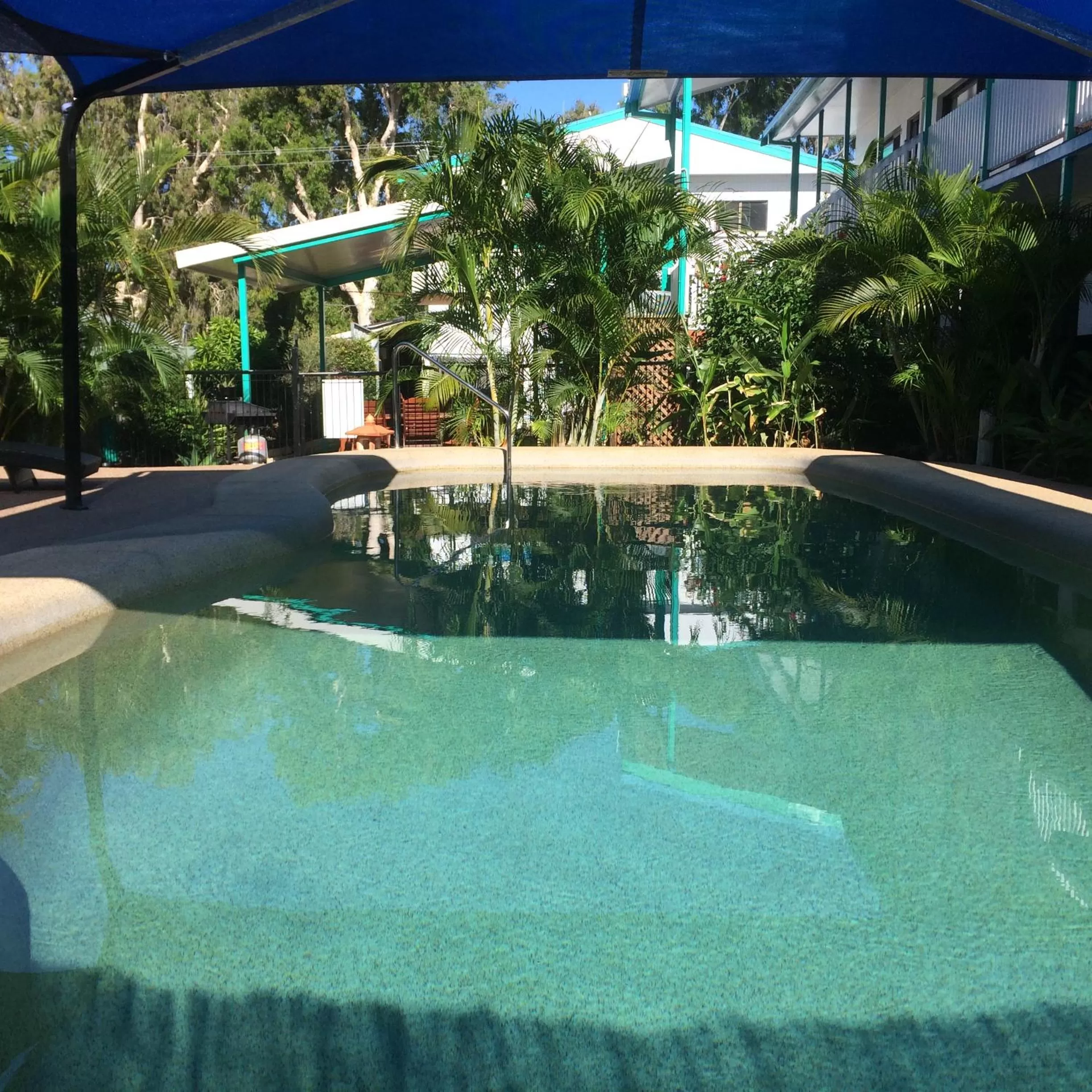 Swimming pool in Tropical Palms Resort & 4WD Hire