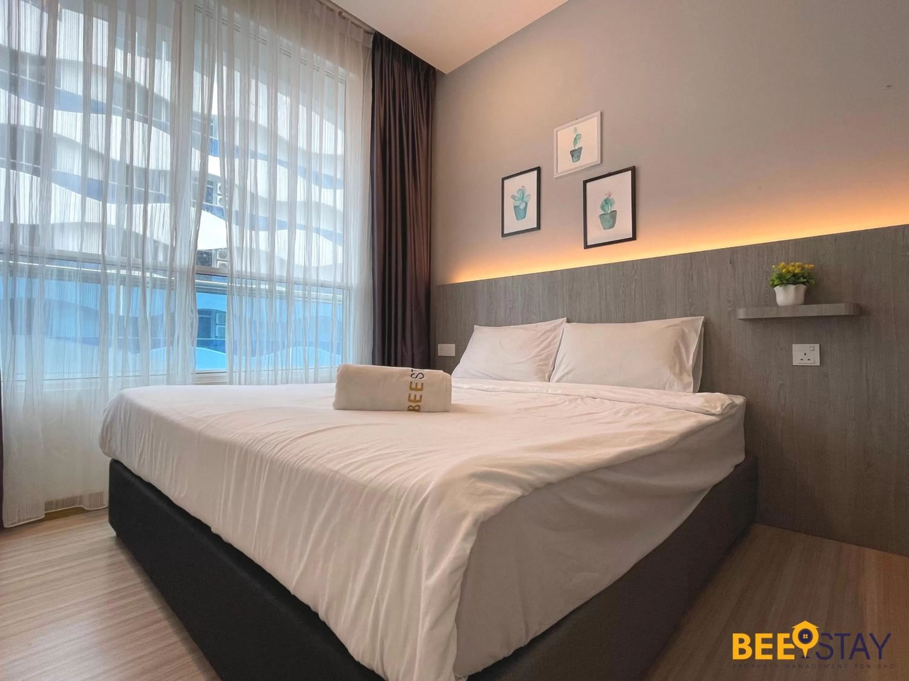 Bed in The Wave Suites Melaka by BEESTAY